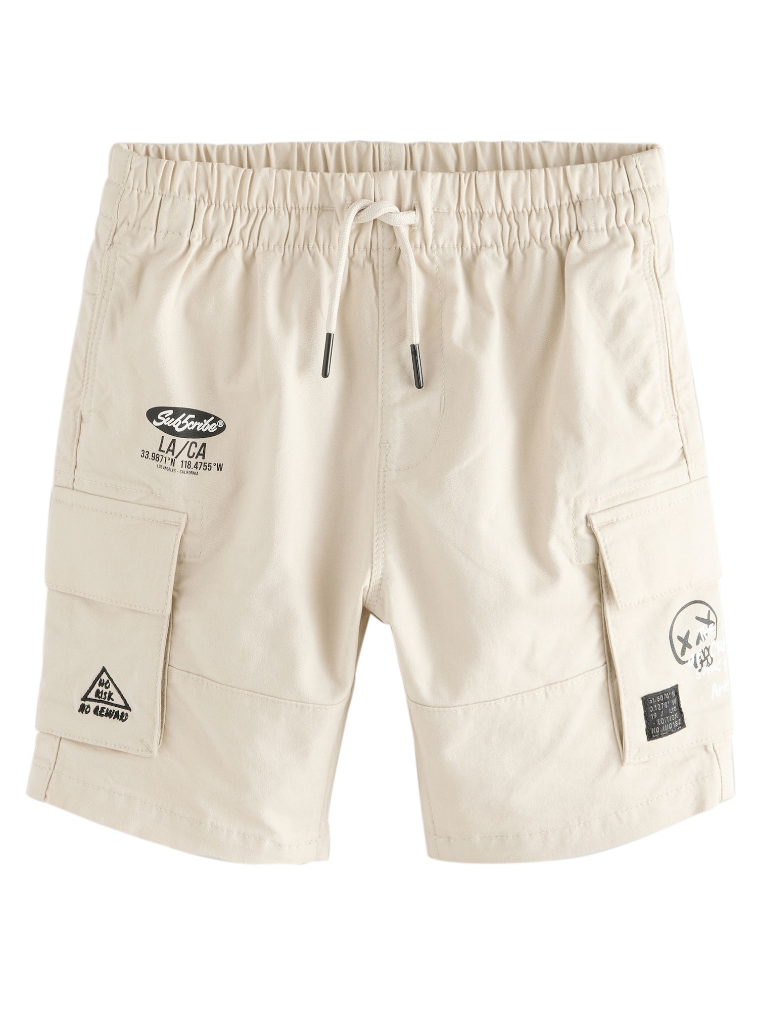 Next Pantaloni  ecru / negru