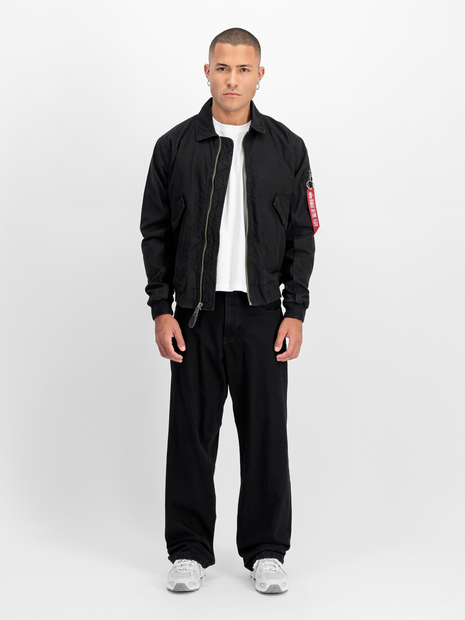 ALPHA INDUSTRIES Prechodná bunda 'CWU-36/P'  čierna (obrázok 3)