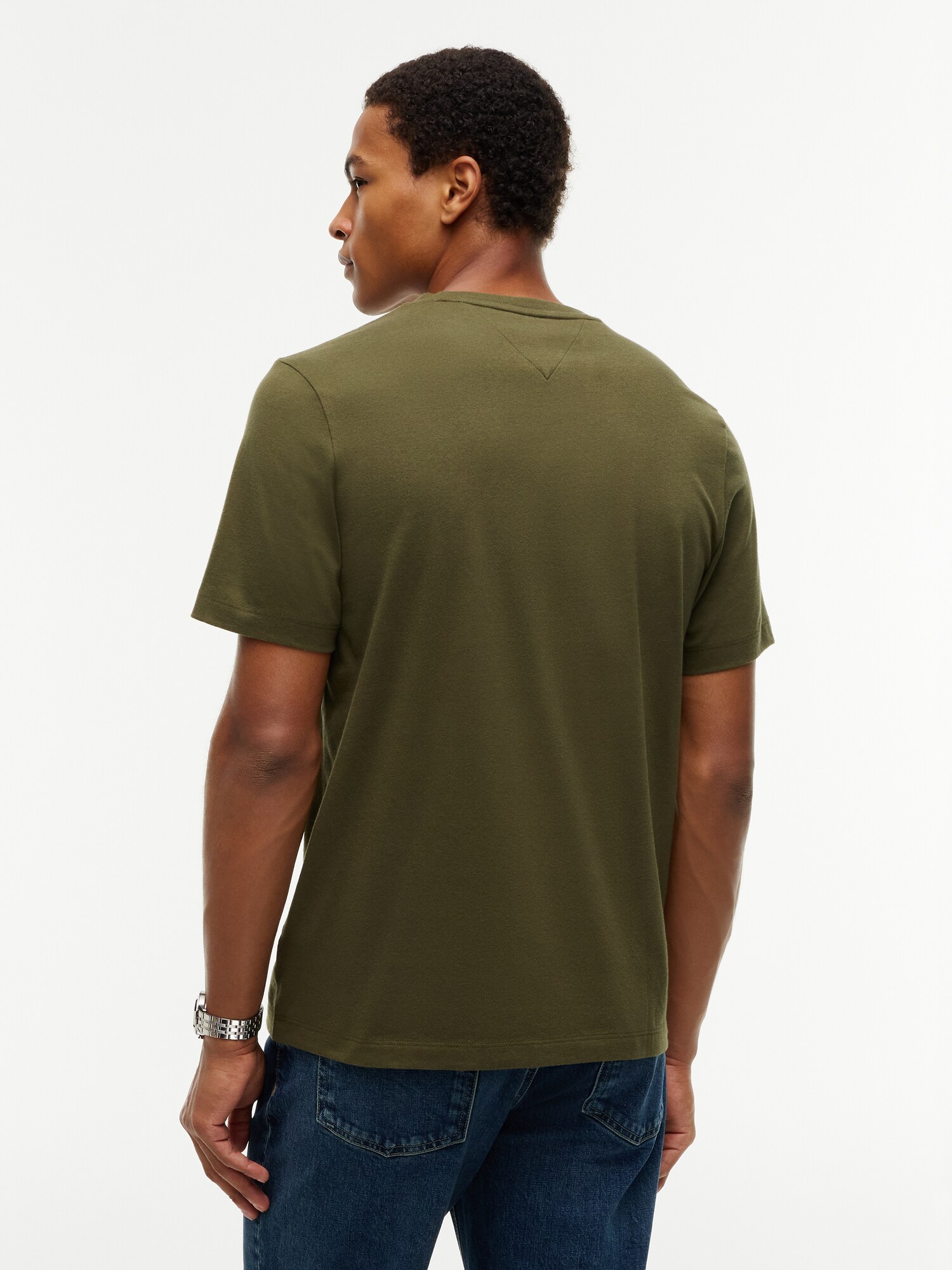 TOMMY HILFIGER Camiseta 'Ess Seasonal' oliva – imagen 3