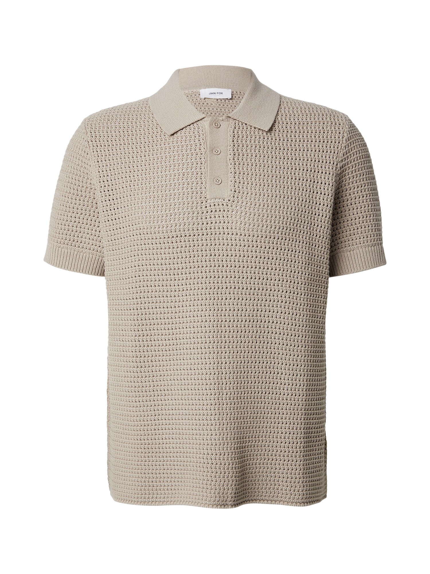 DAN FOX APPAREL Tricou 'Giuliano'  gri taupe