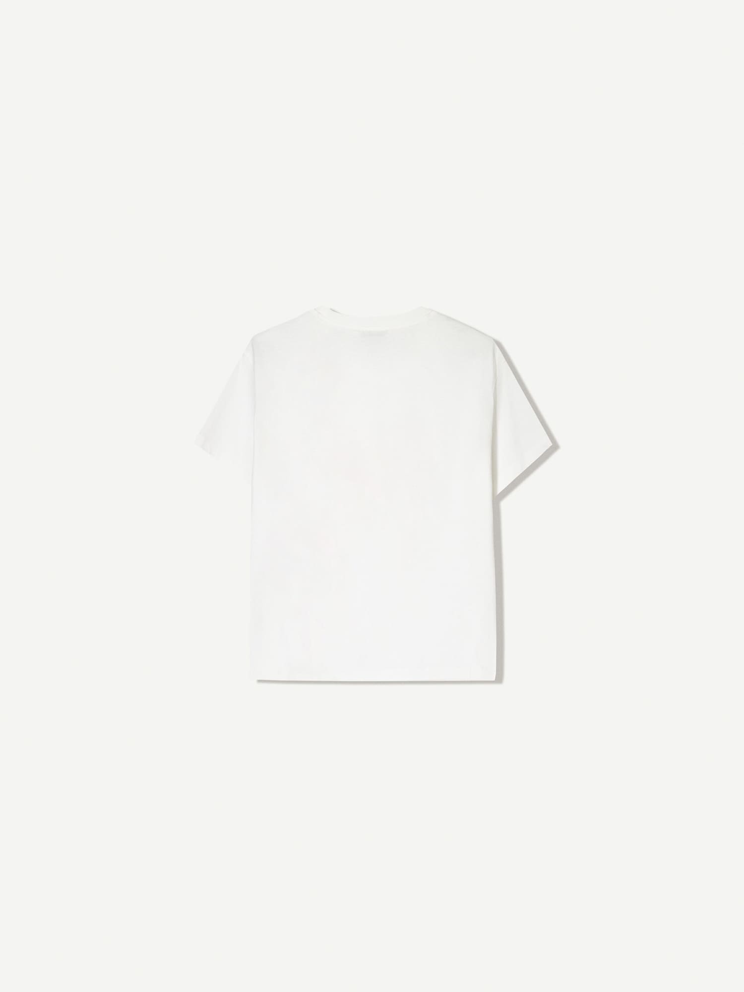 Bershka Póló  rózsaszín / fehér termék 2. képe