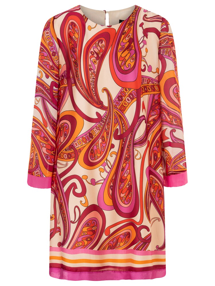 Ana Alcazar Kleid 'Wegala' Damen Größe 44 beige / pink / rot Winterkleid