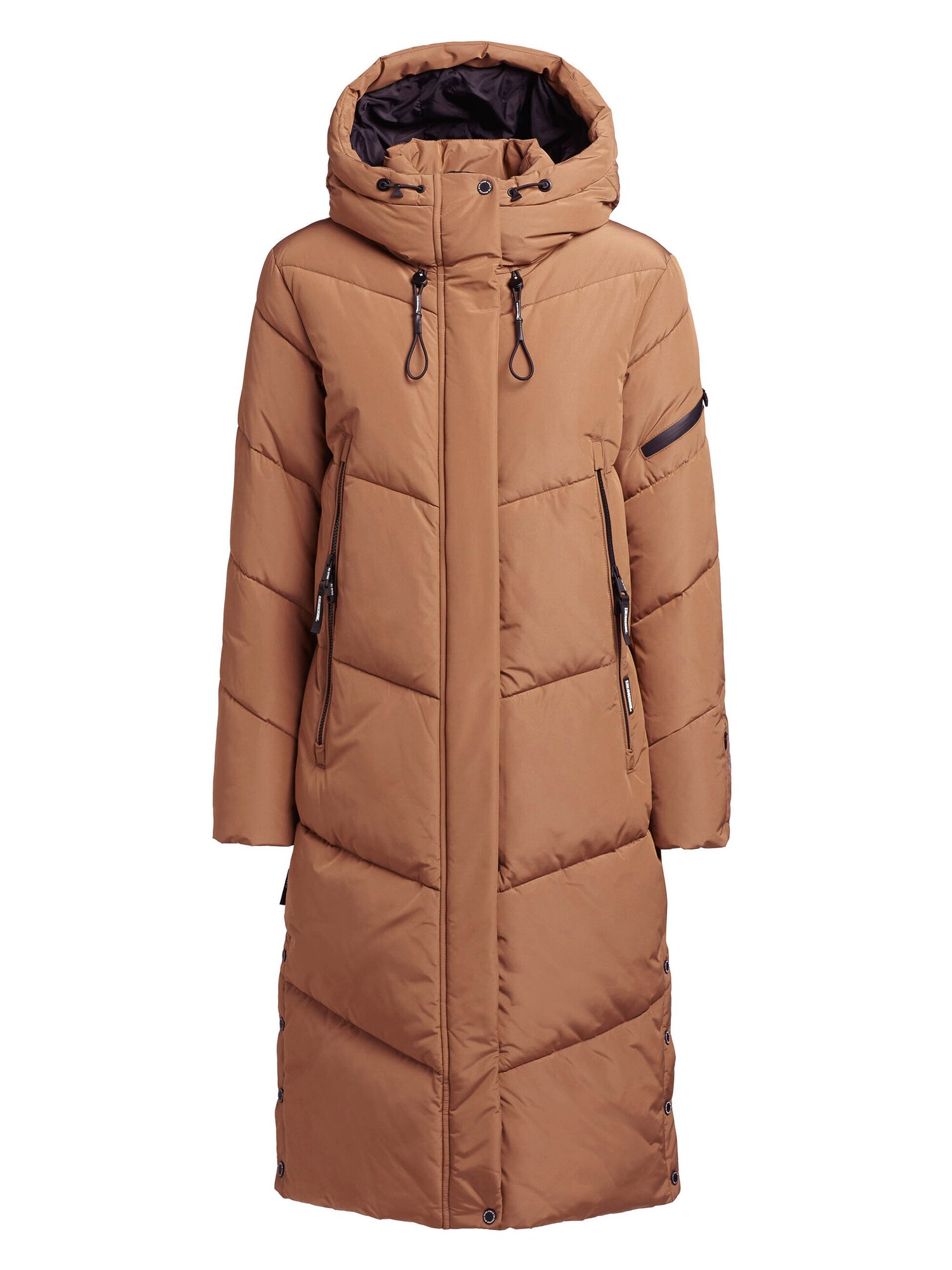 khujo Palton de iarnă Sonje  maro caramel
