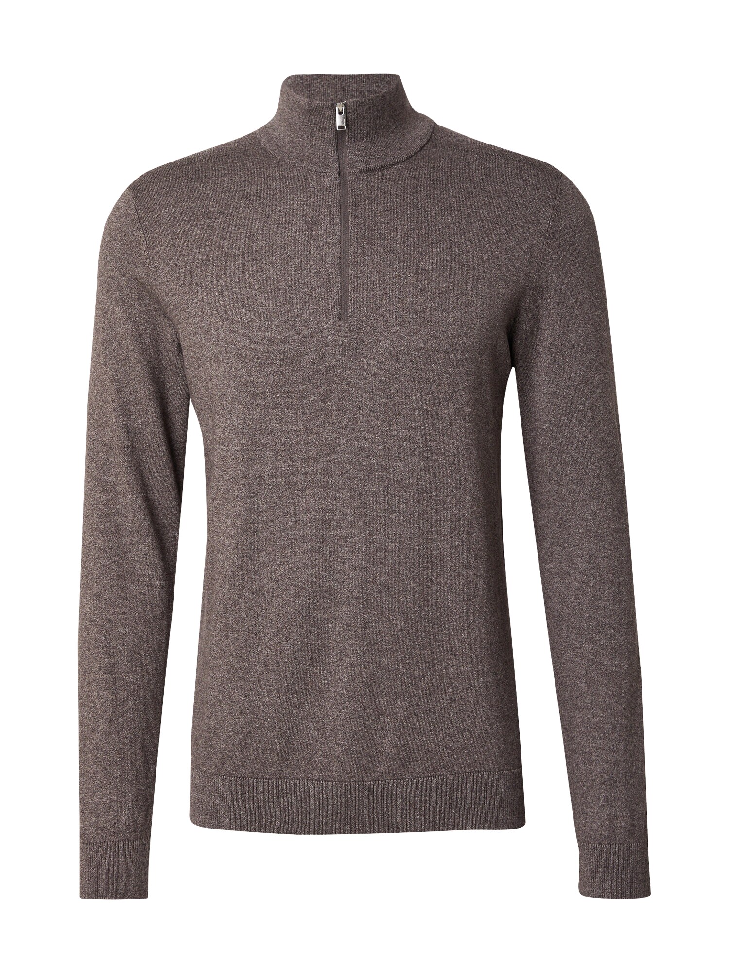 SELECTED Pulover SLHBERG  maro amestecat