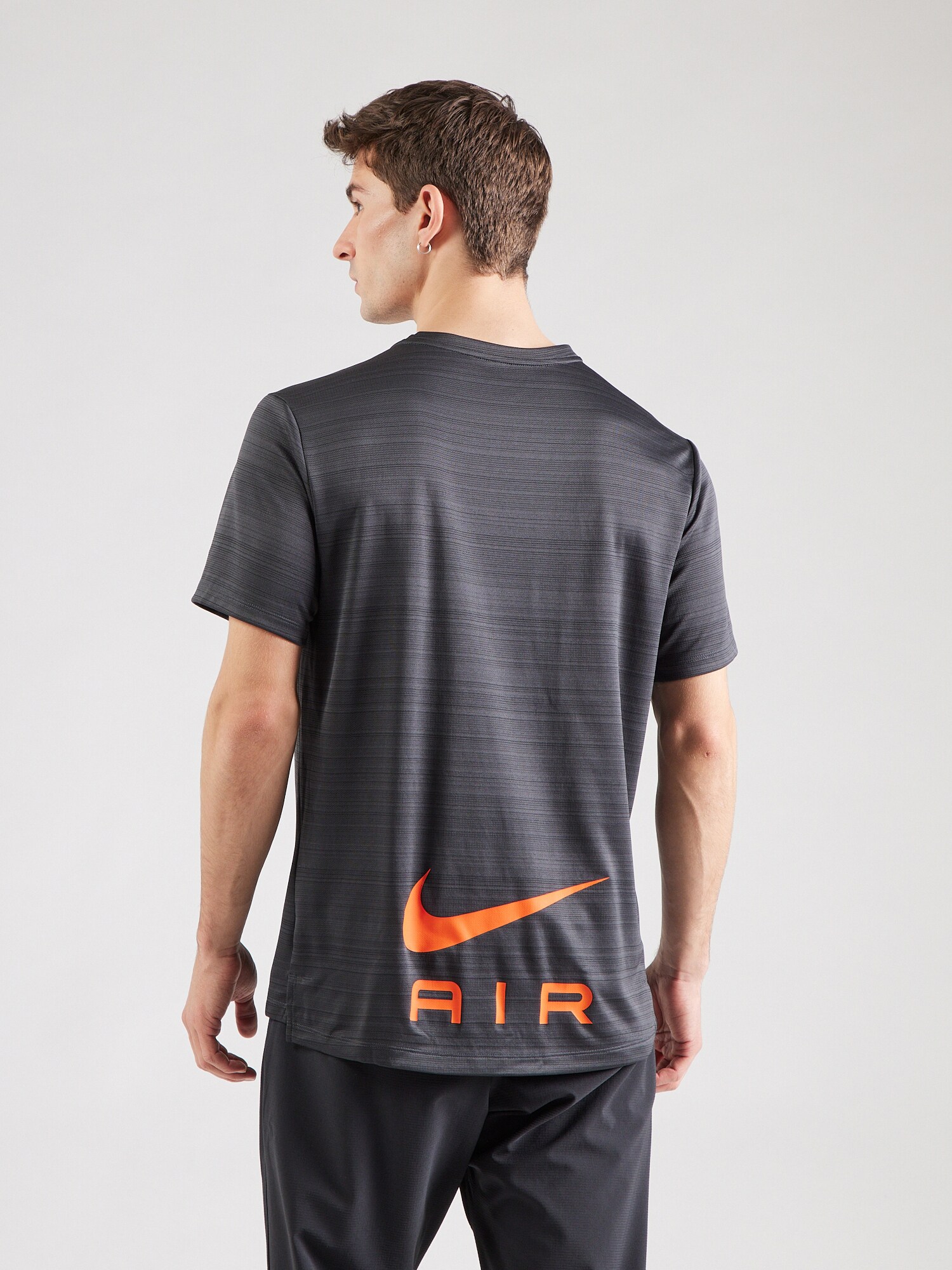 Nike Sportswear Póló 'AIR'  antracit / narancs / fehér termék 2. képe