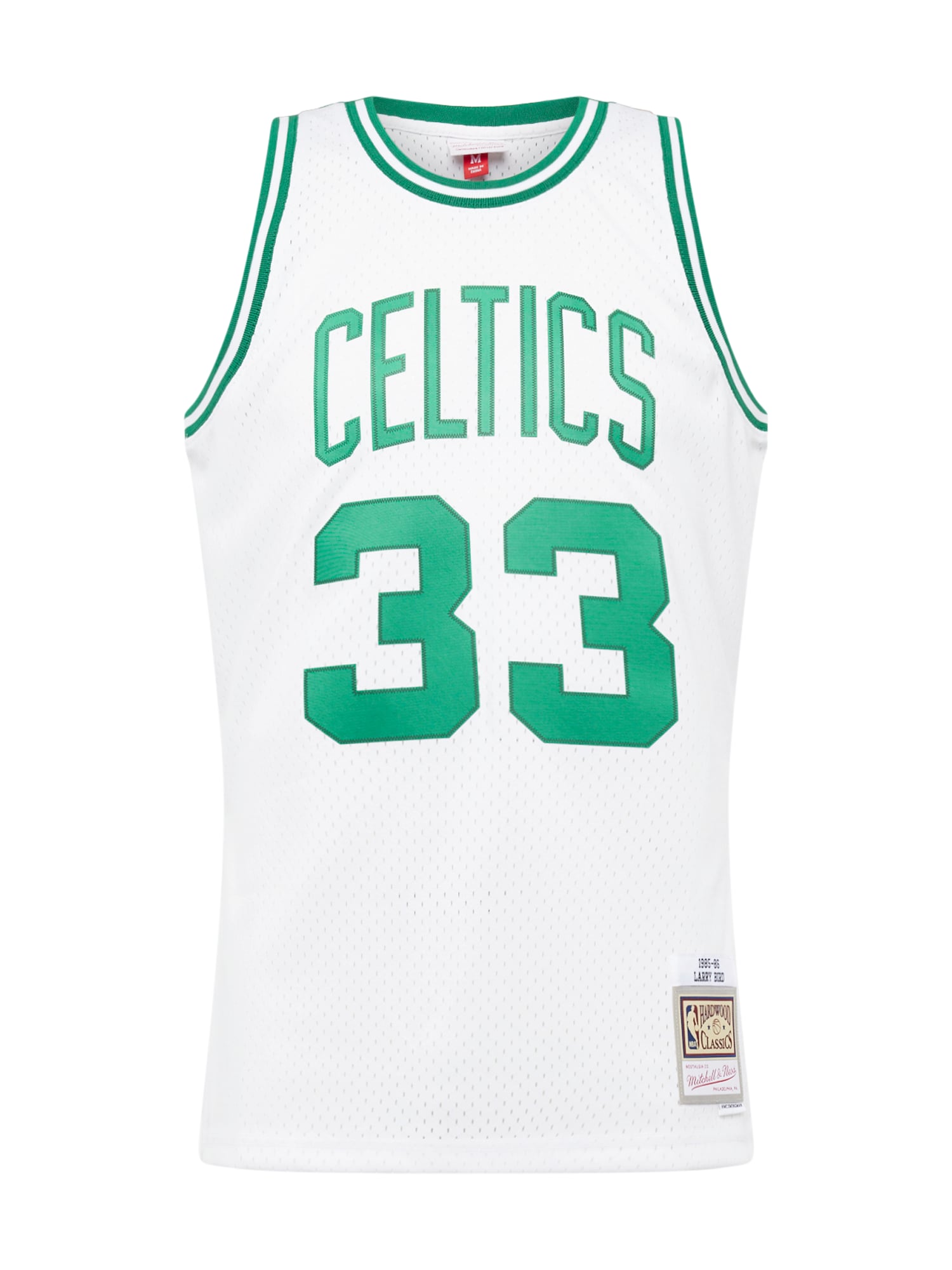 Mitchell & Ness Трико 'NBA Boston Celtics - Larry Bird'  тревнозелено / черно / бяло