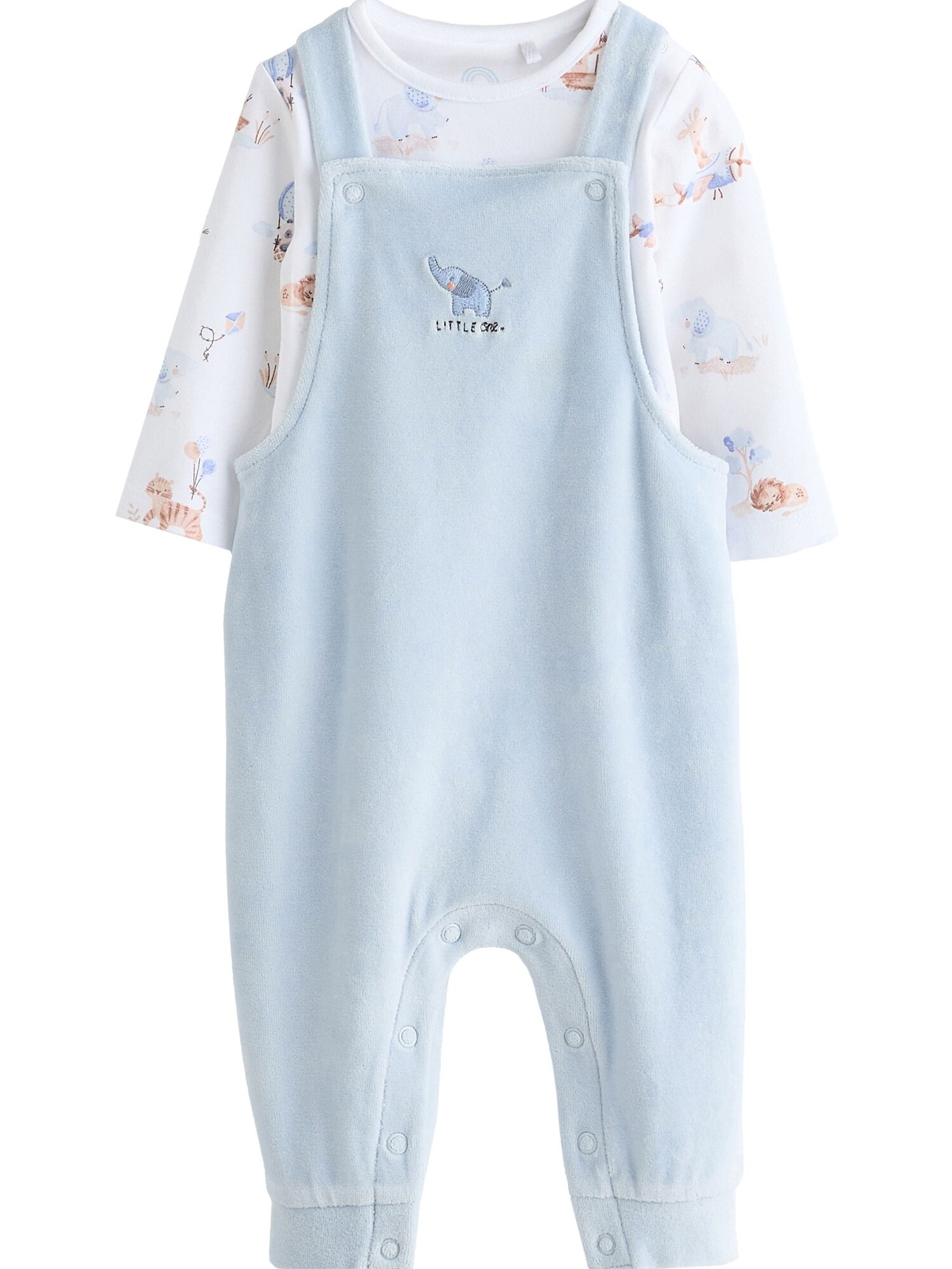 Next Set  bej deschis / albastru deschis / alb