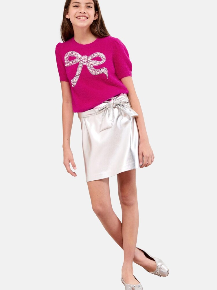 Lipsy Pulóver 'Christmas' Lányok rózsaszín , Méret 116