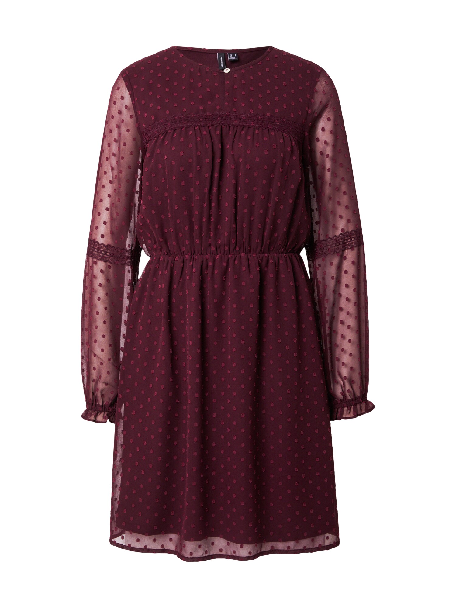 VERO MODA Rochie VMLIZA  roșu vin