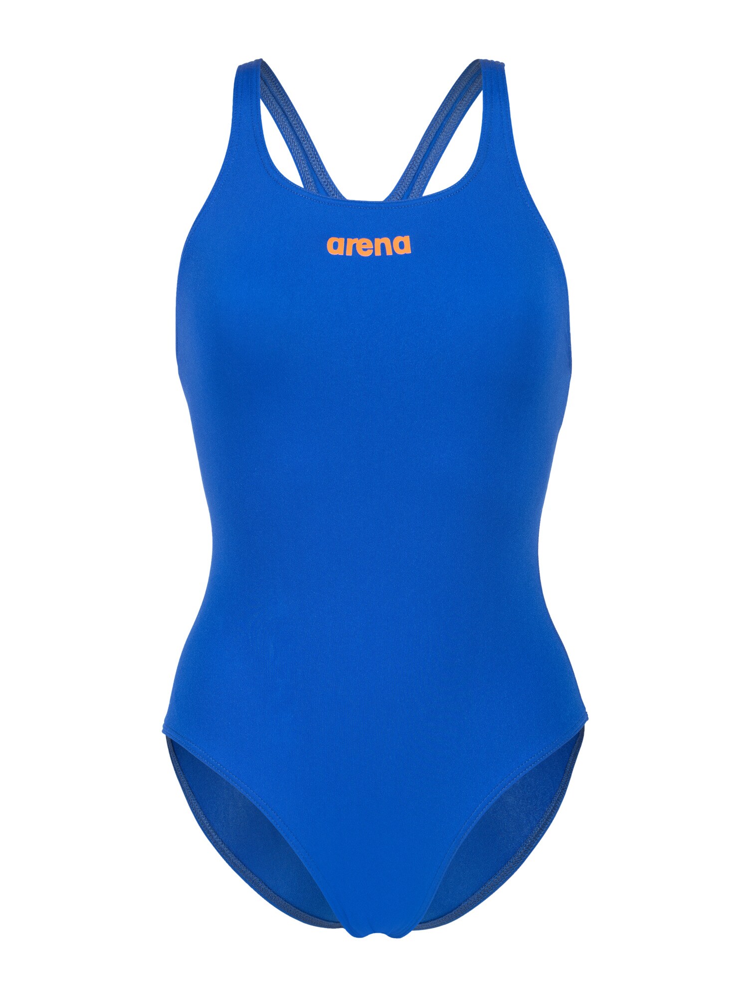 ARENA Costum de baie întreg Team Pro Solid  albastru închis / portocaliu
