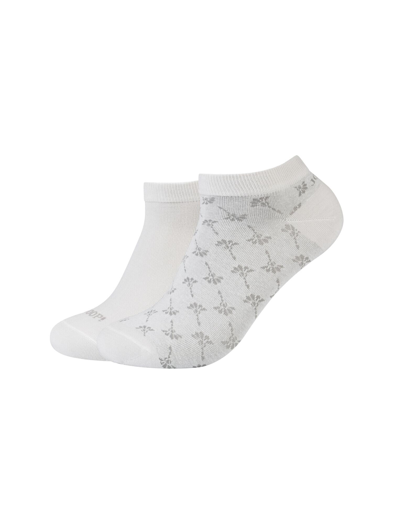 JOOP! Calcetines 'Premium Essentials'  gris / blanco
