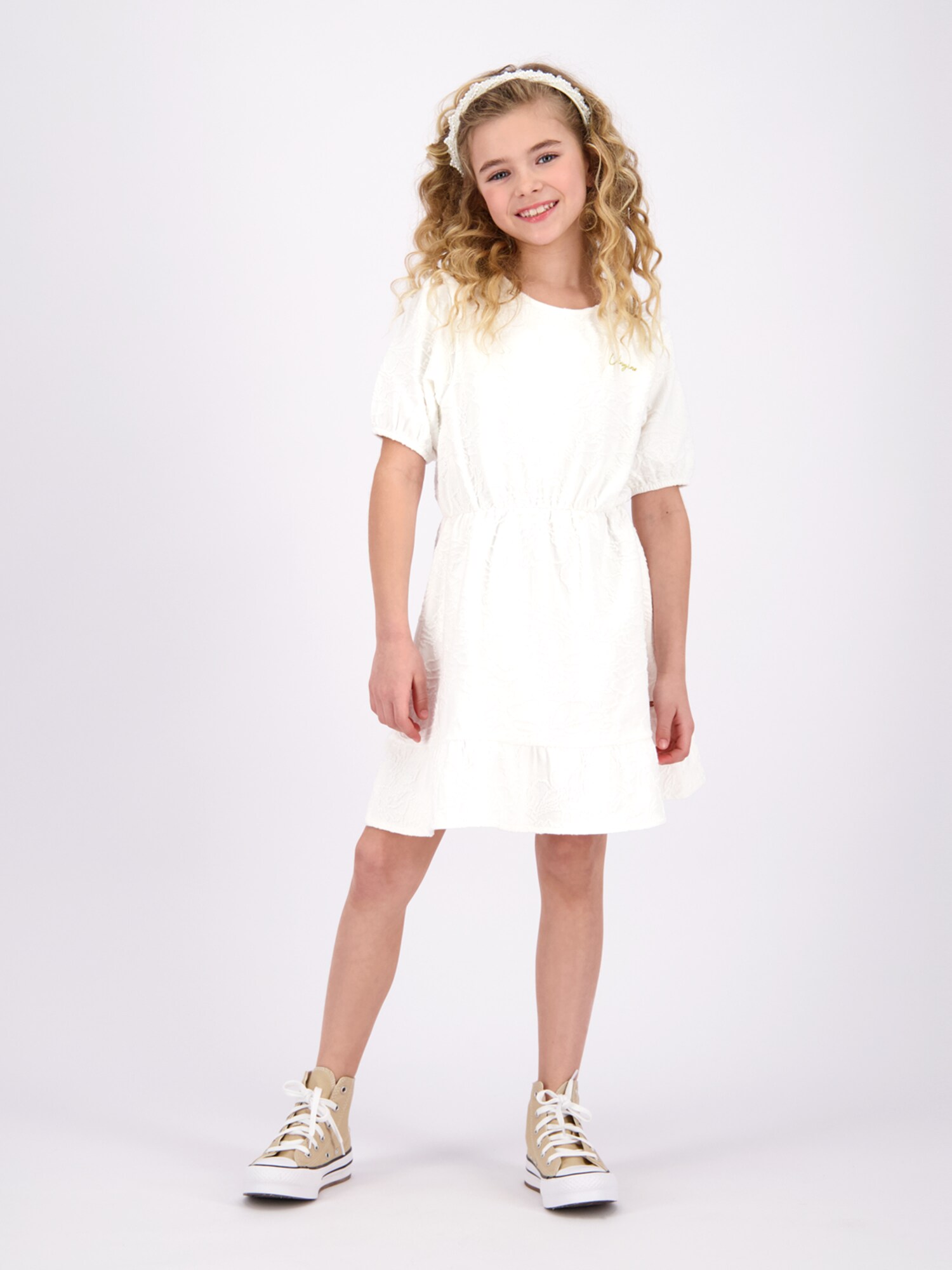 VINGINO Ruha 'Pixie'  arany / fehér termék 2. képe
