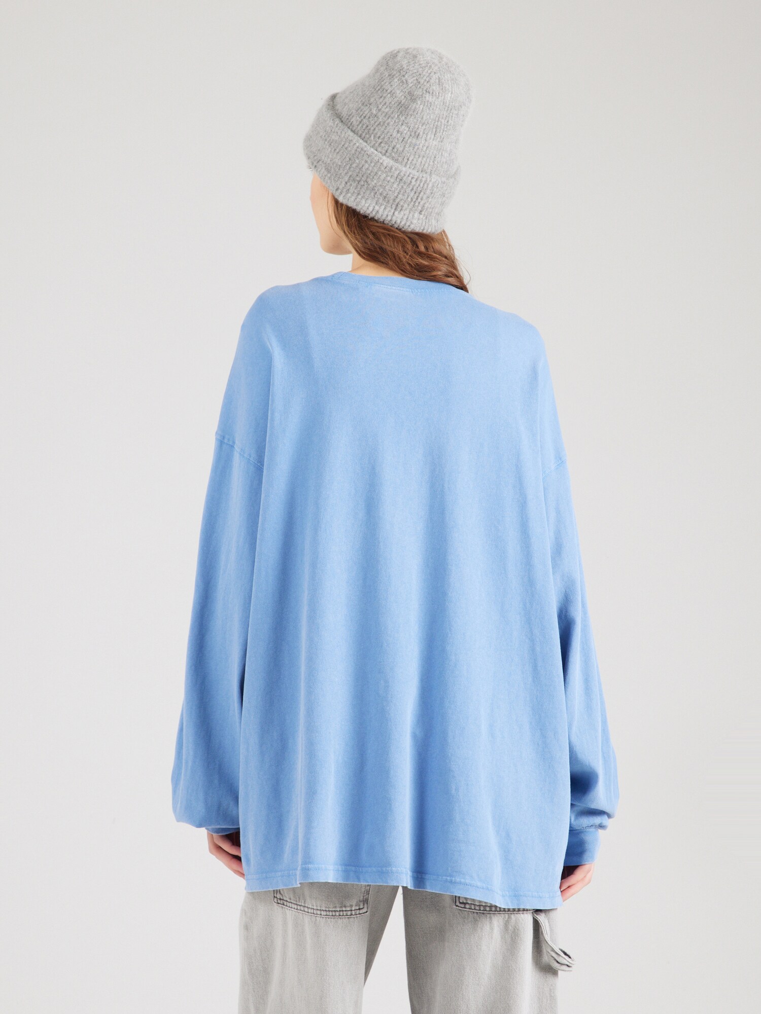 WEEKDAY Oversize póló 'Lindy'  világoskék termék 2. képe