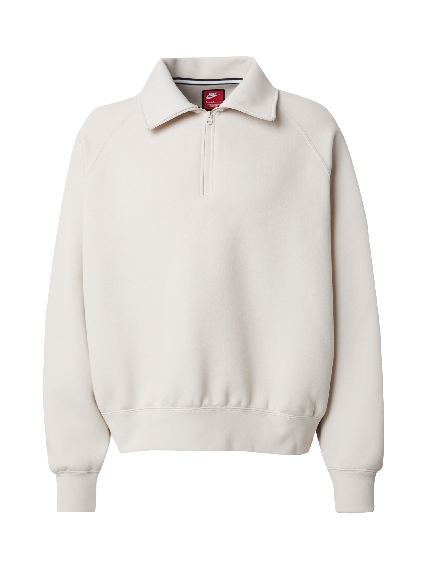 Nike Sportswear Bluză de molton TCH FLC  bej deschis