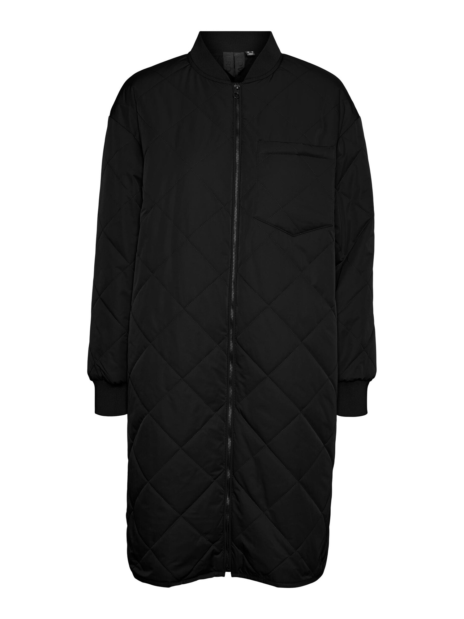 VERO MODA Palton de primăvară-toamnă NATALIE  negru