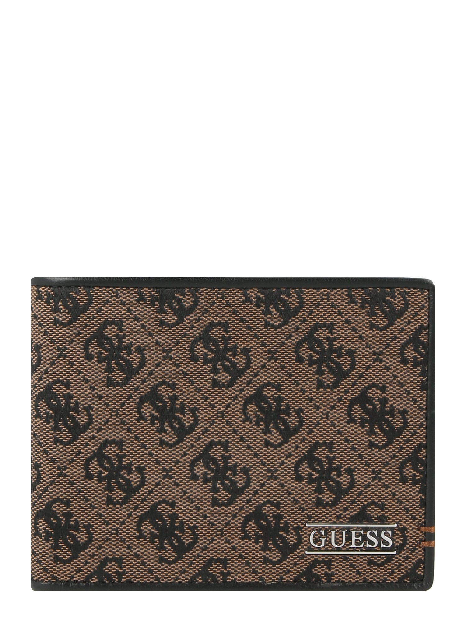 GUESS Portofel BOSTON  maro / negru