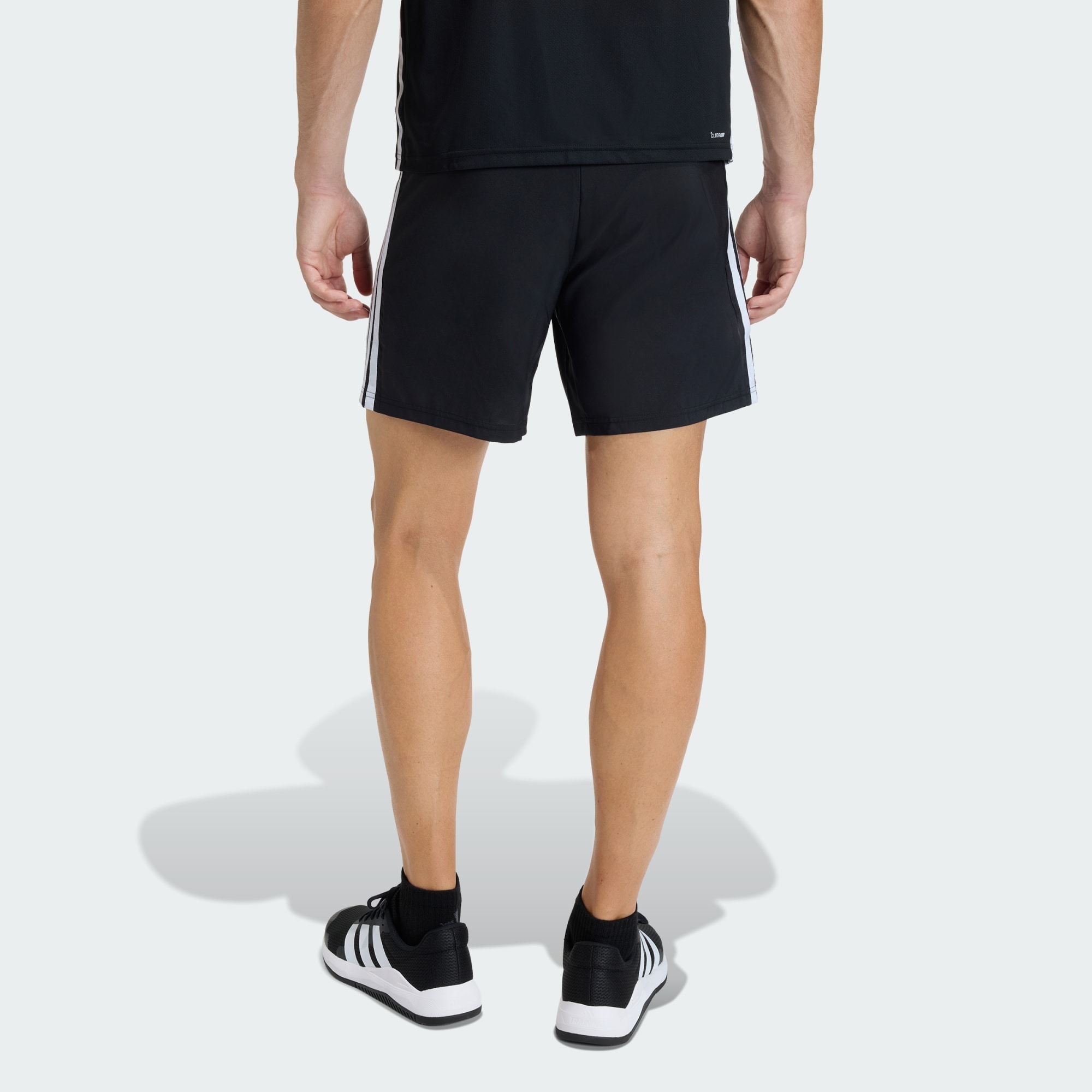 ADIDAS PERFORMANCE Pantalón deportivo 'Essentials' negro / blanco – imagen 7