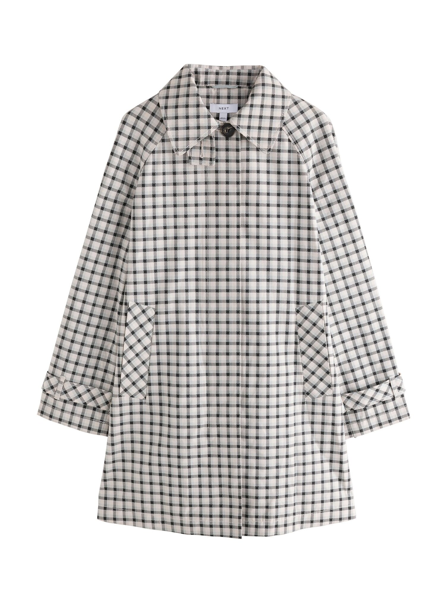 Next Abrigo de entretiempo 'Dolly'  gris claro / negro / offwhite
