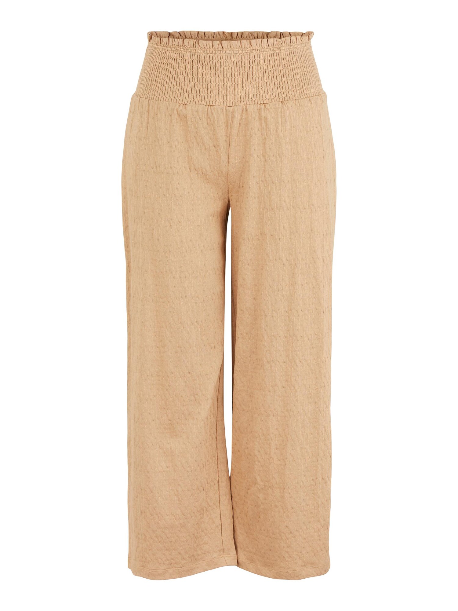 Pieces Maternity Pantaloni 'Leafy'  maro deschis