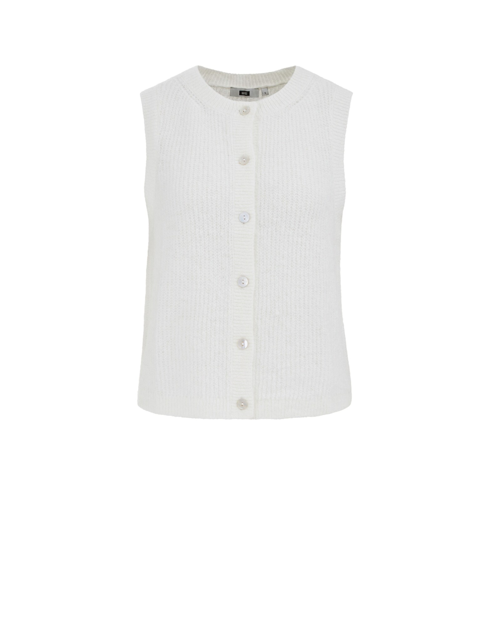 WE Fashion Vestă  fildeş / alb murdar