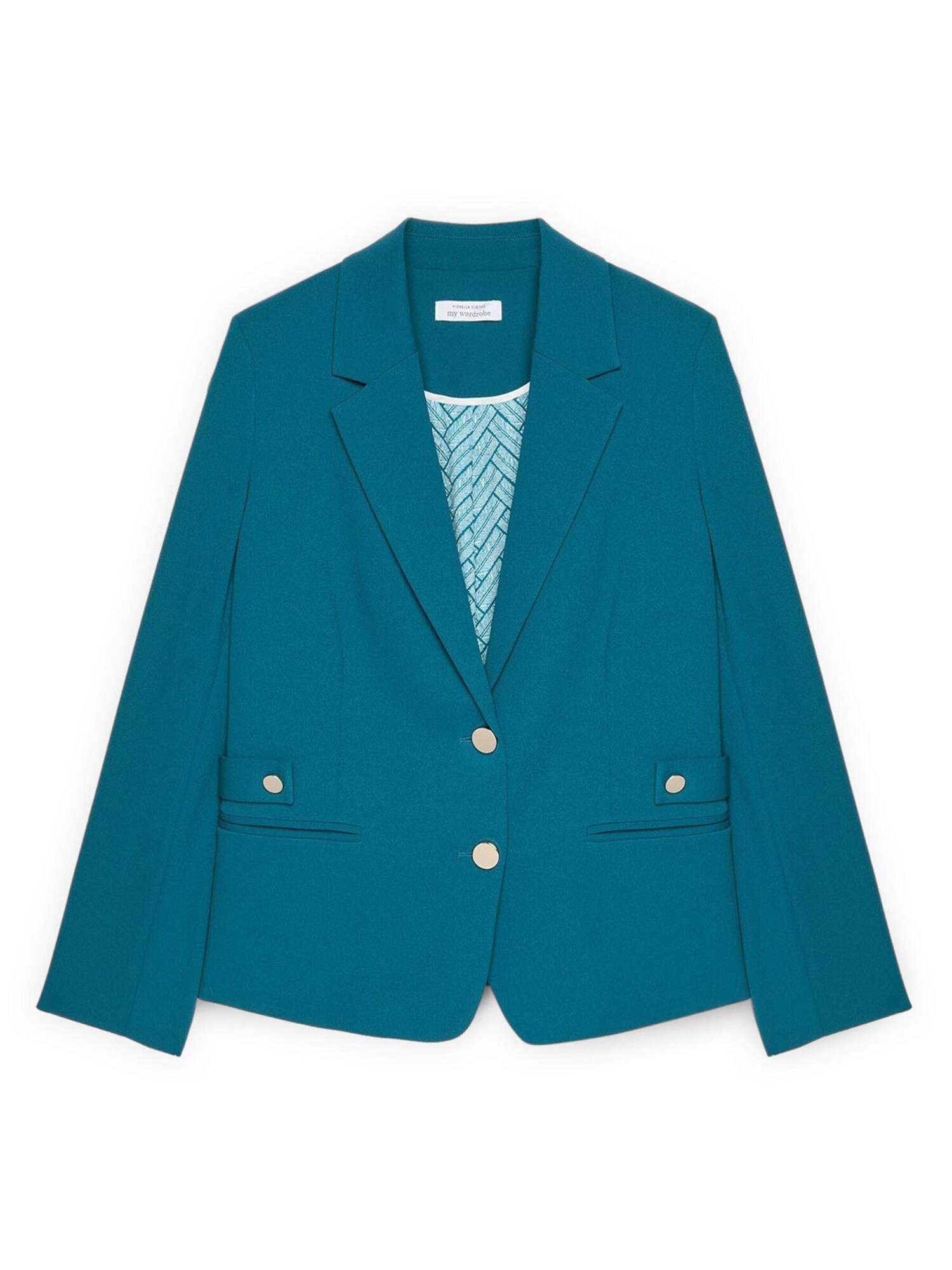 Fiorella Rubino Blazer  azul moteado