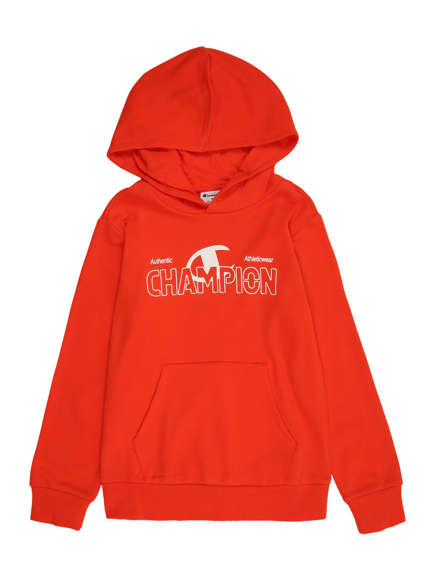 Champion Authentic Athletic Apparel Bluză de molton  roșu neon / alb