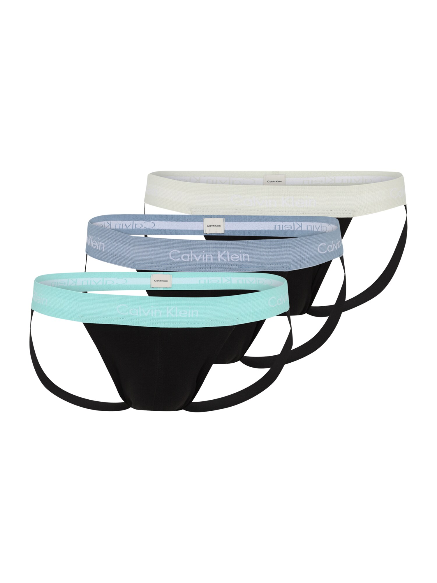 Calvin Klein Underwear Slip  ecru / turcoaz / albastru porumbel / negru
