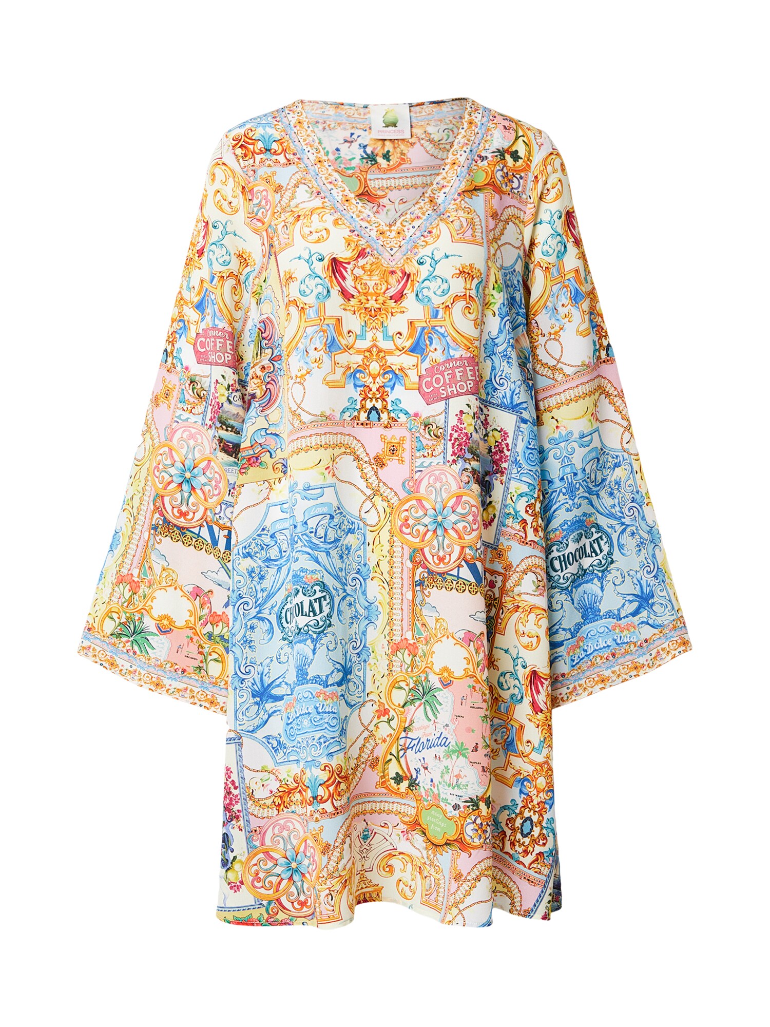 PRINCESS GOES HOLLYWOOD Abito  blu / giallo oro / rosso / bianco