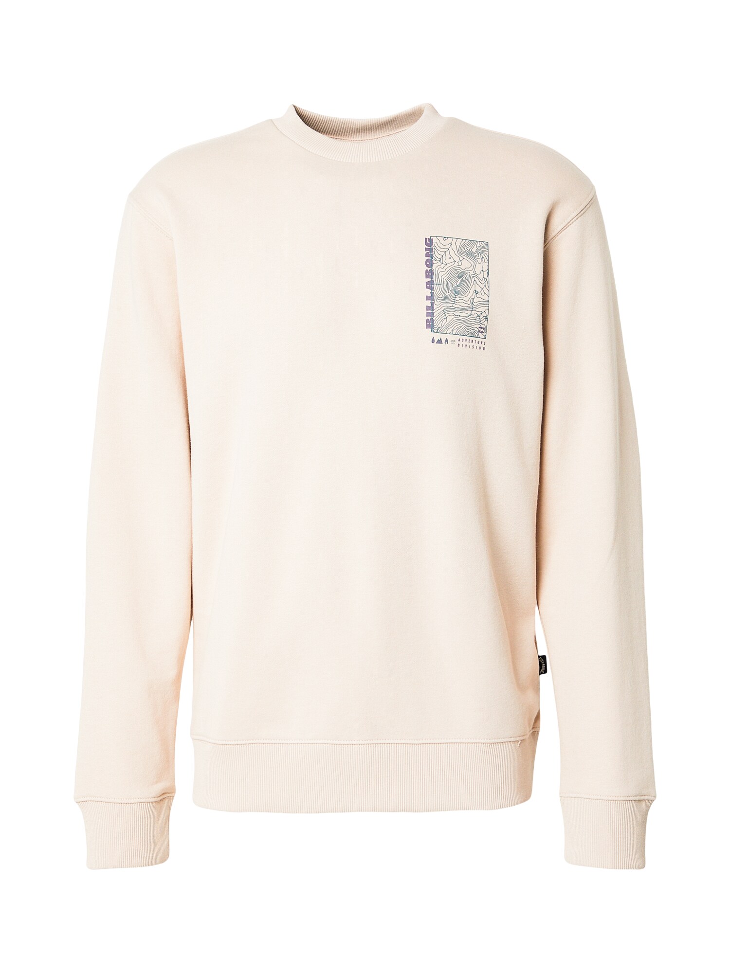 BILLABONG Bluză de molton Compass  nisipiu / verde închis / lila
