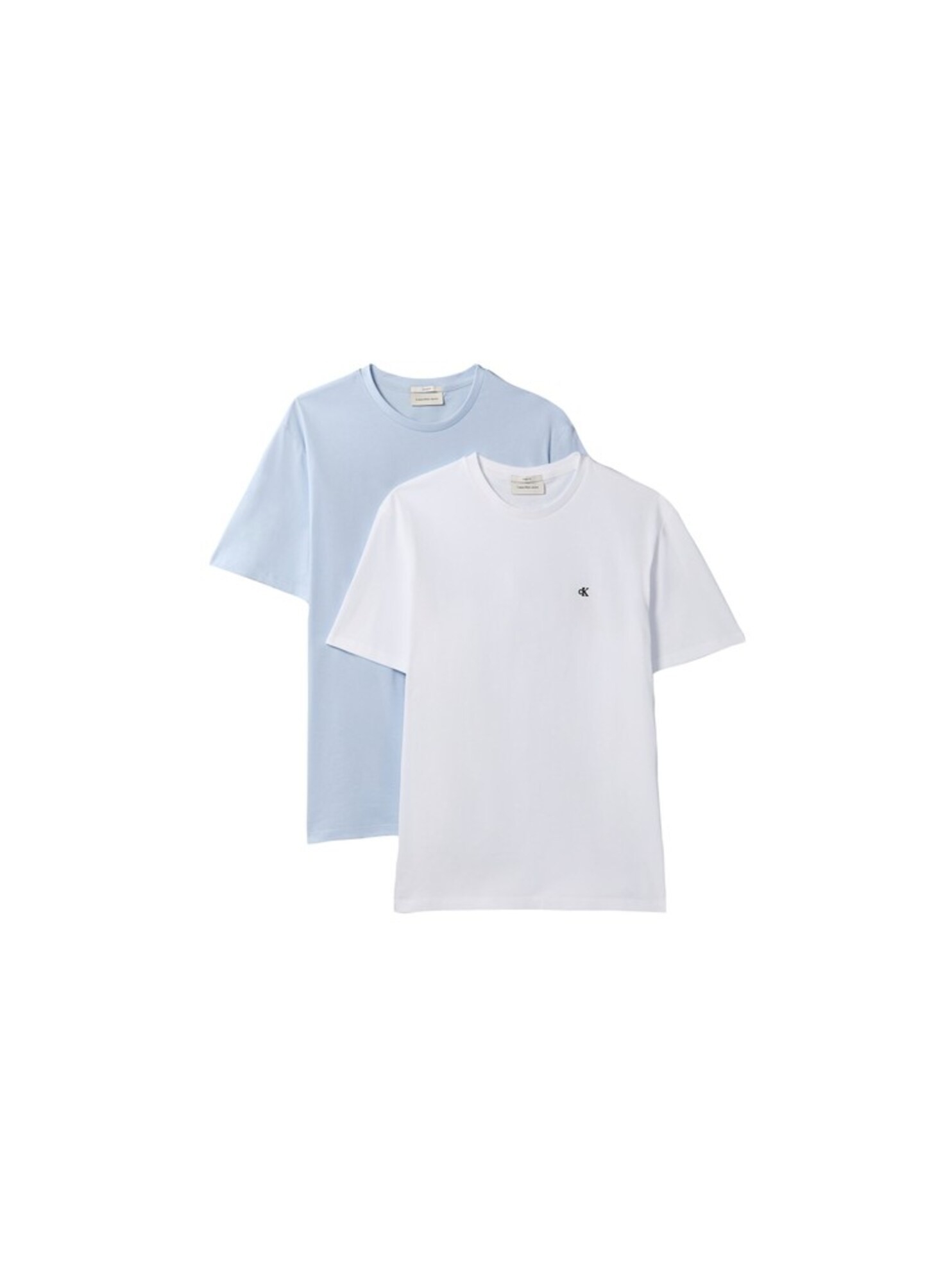 Calvin Klein Jeans Camiseta 'Classic' azul claro / blanco