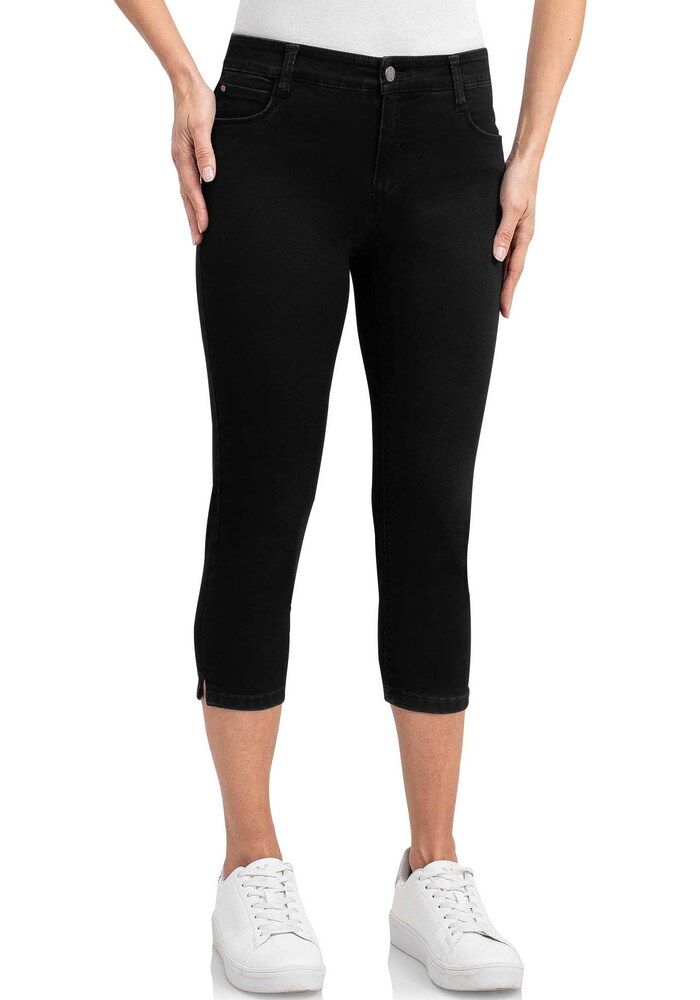 wonderjeans Jeans Damen Größe 40 black denim