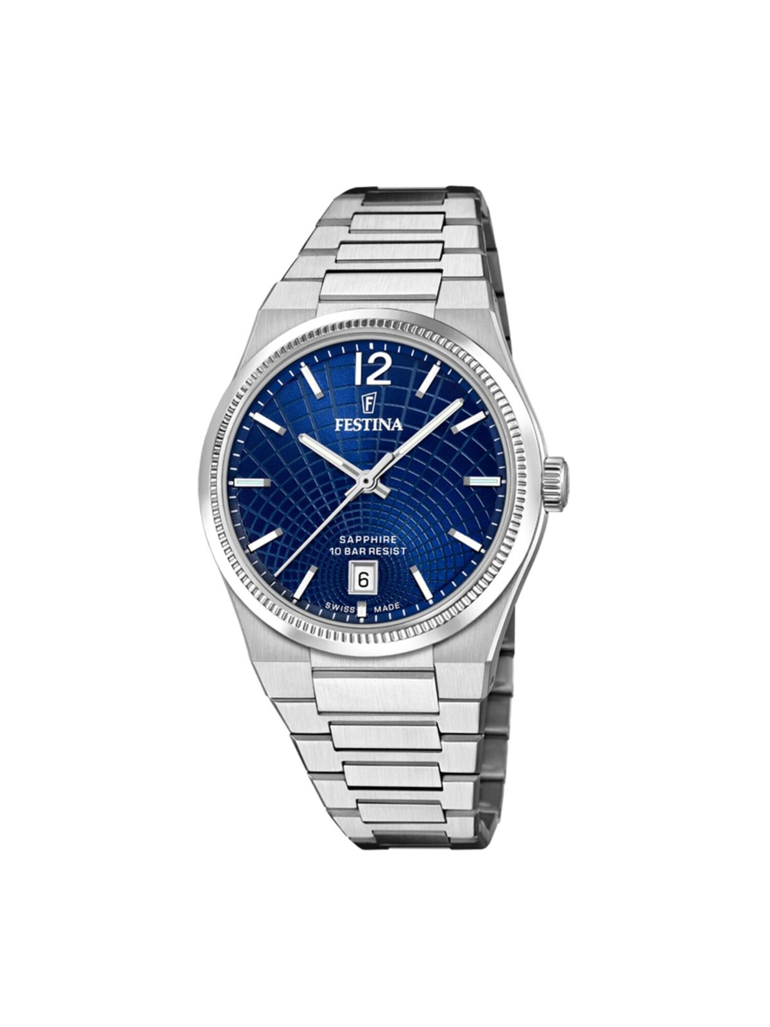 Festina Analoguhr Festina - Watch Rive Collection Swiss Made - Quartz Watch Movement - Watch Case Width, 35 Mm