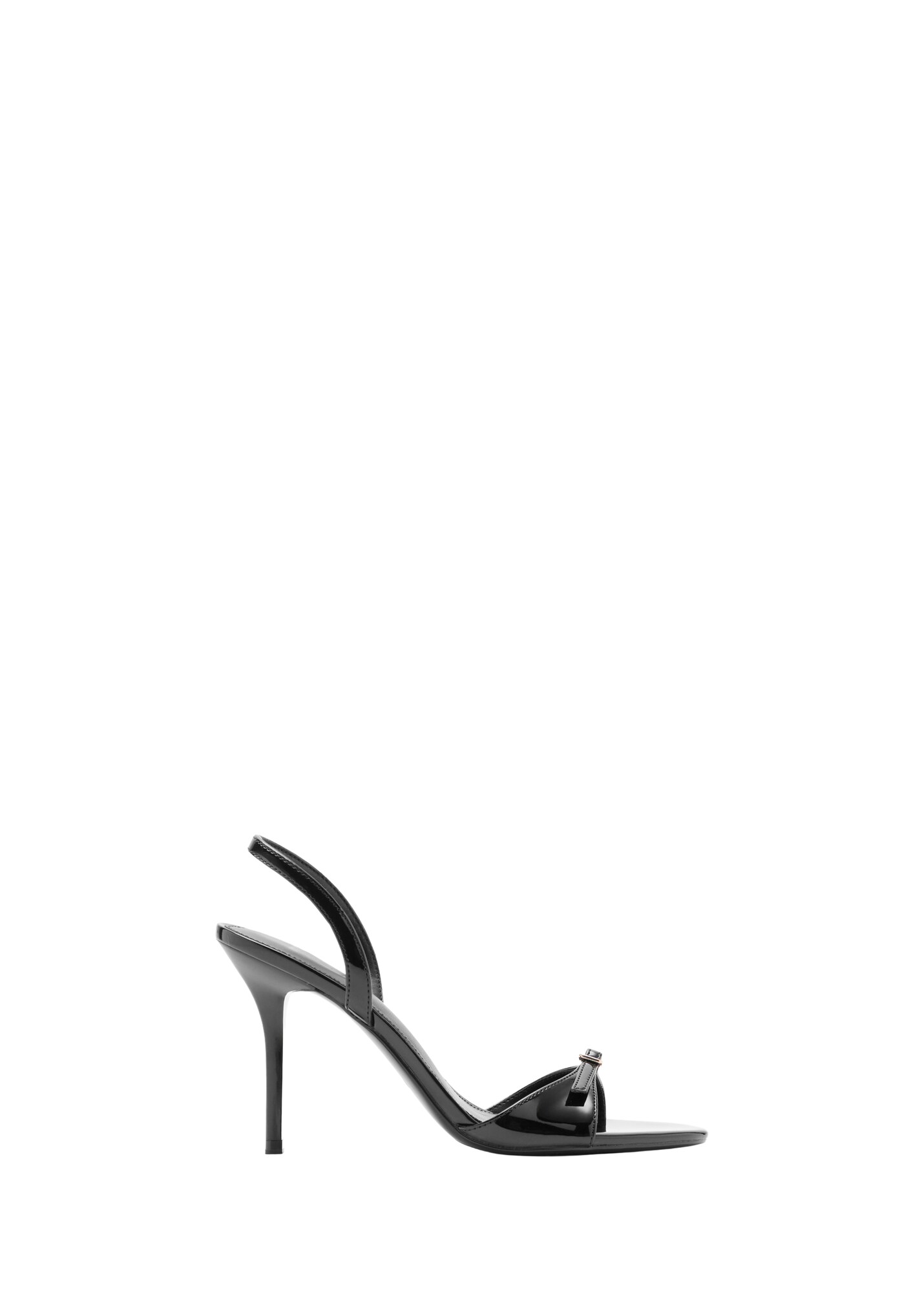 MANGO Sandále  čierna