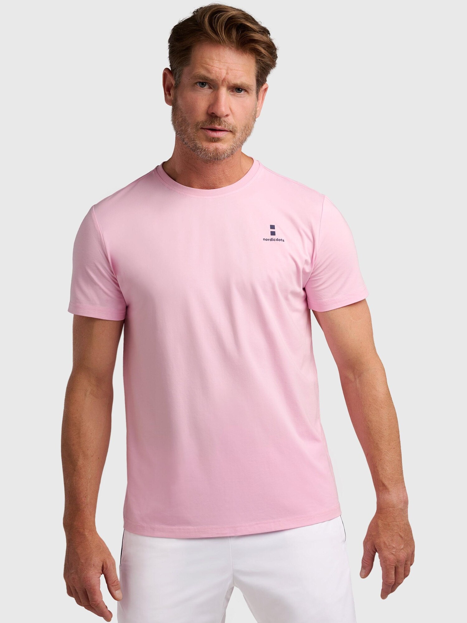nordicdots Camiseta funcional  rosa