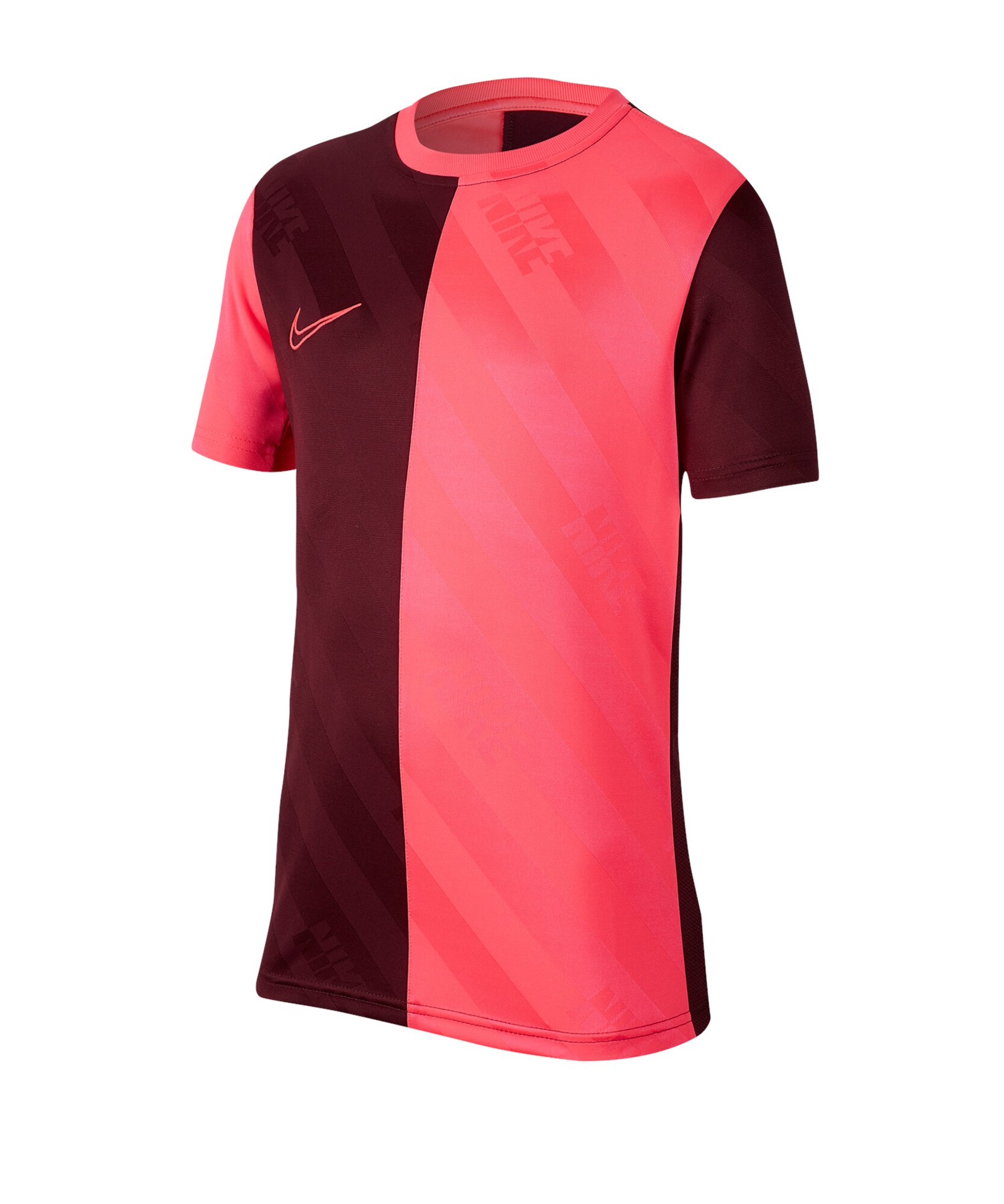 NIKE Tricou funcțional  roșu burgundy / roșu pepene