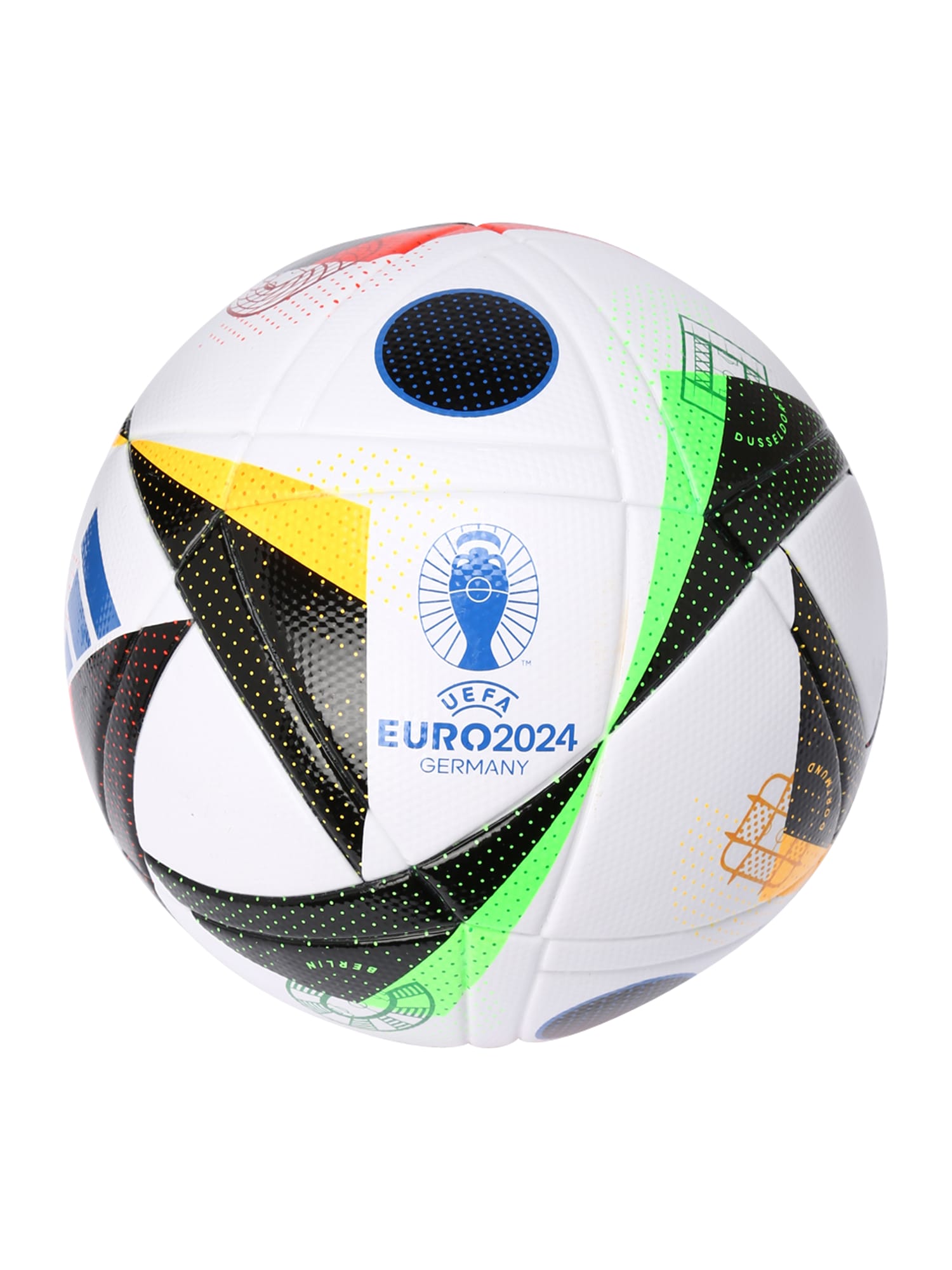 ADIDAS PERFORMANCE Žoga 'Euro 2024 League''  rumena / neonsko zelena / črna / bela