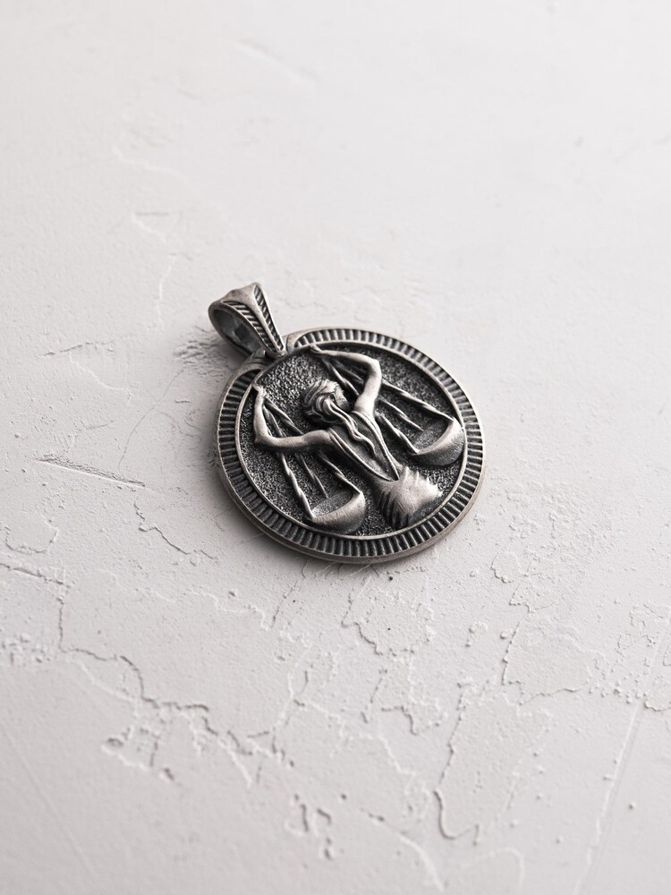 REYTEL Anhänger 'WAGA' Herren Größe One Size silber