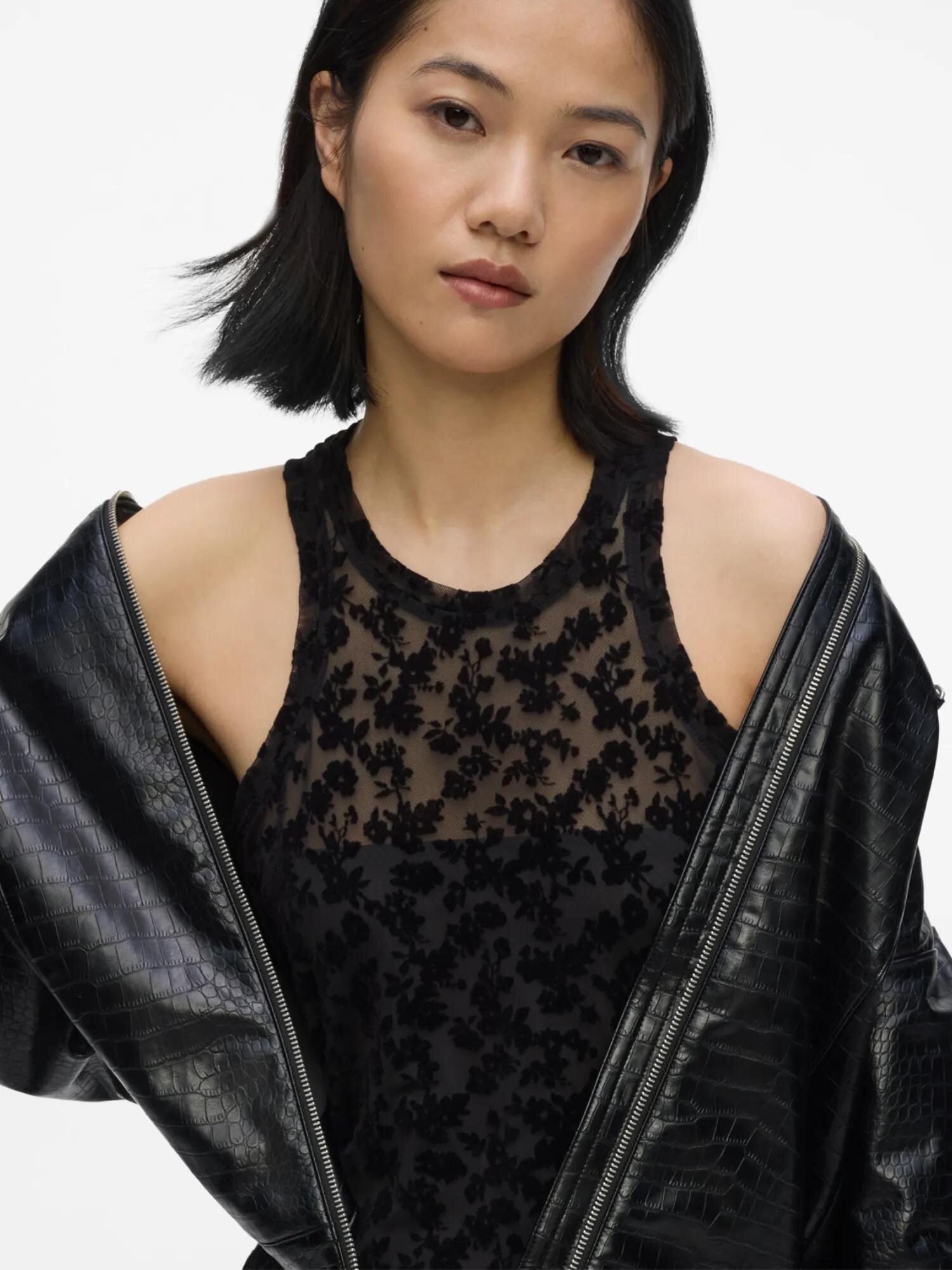 KARL LAGERFELD JEANS Vestido negro – imagen 8