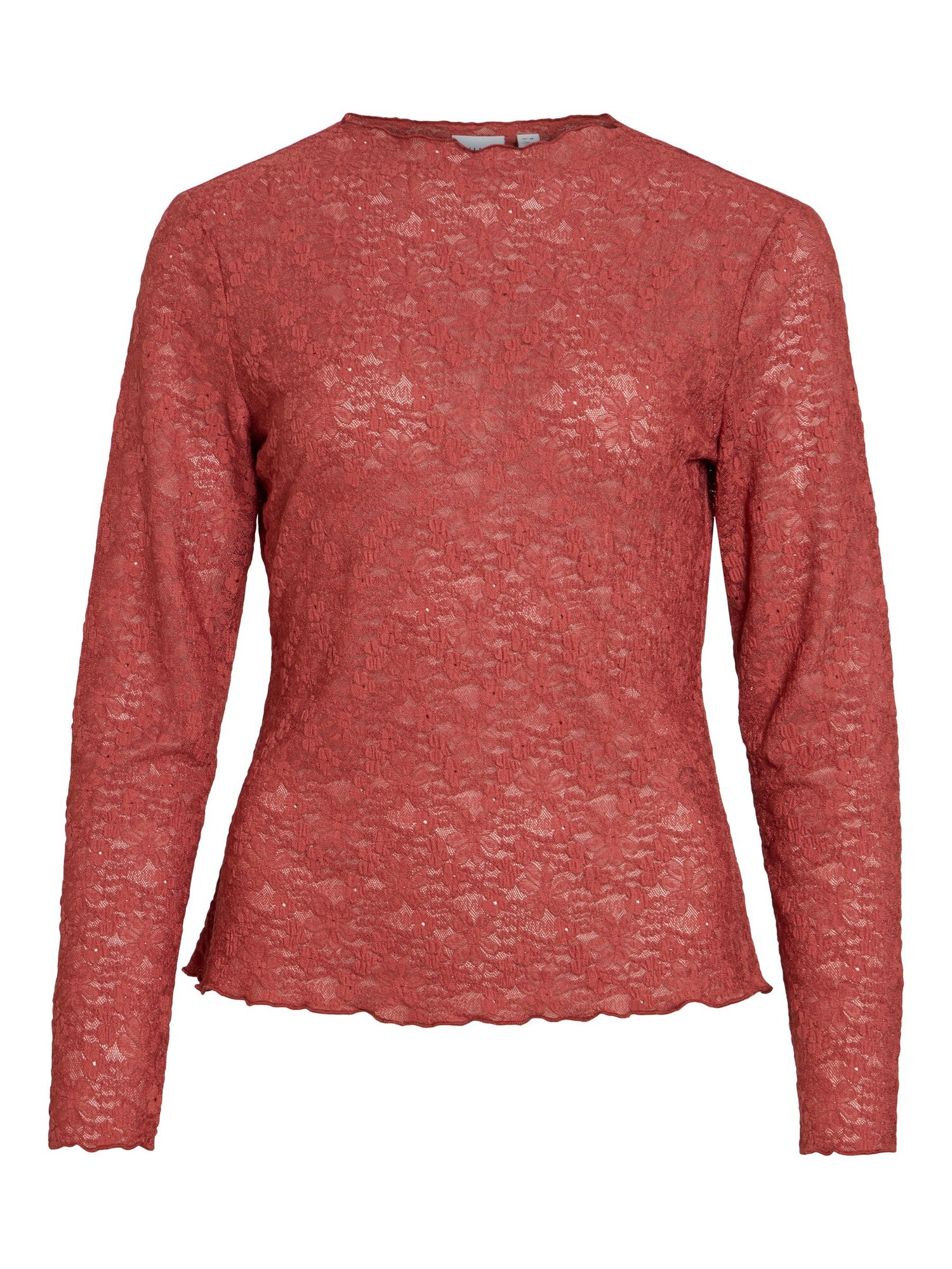 Vila Shirt 'Fay' Roestbruin