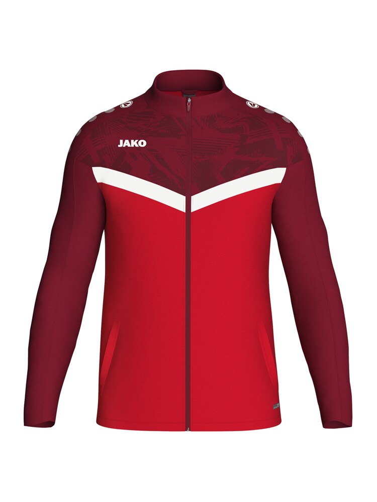 JAKO Jacke Jungen Größe 140 rot / weiß