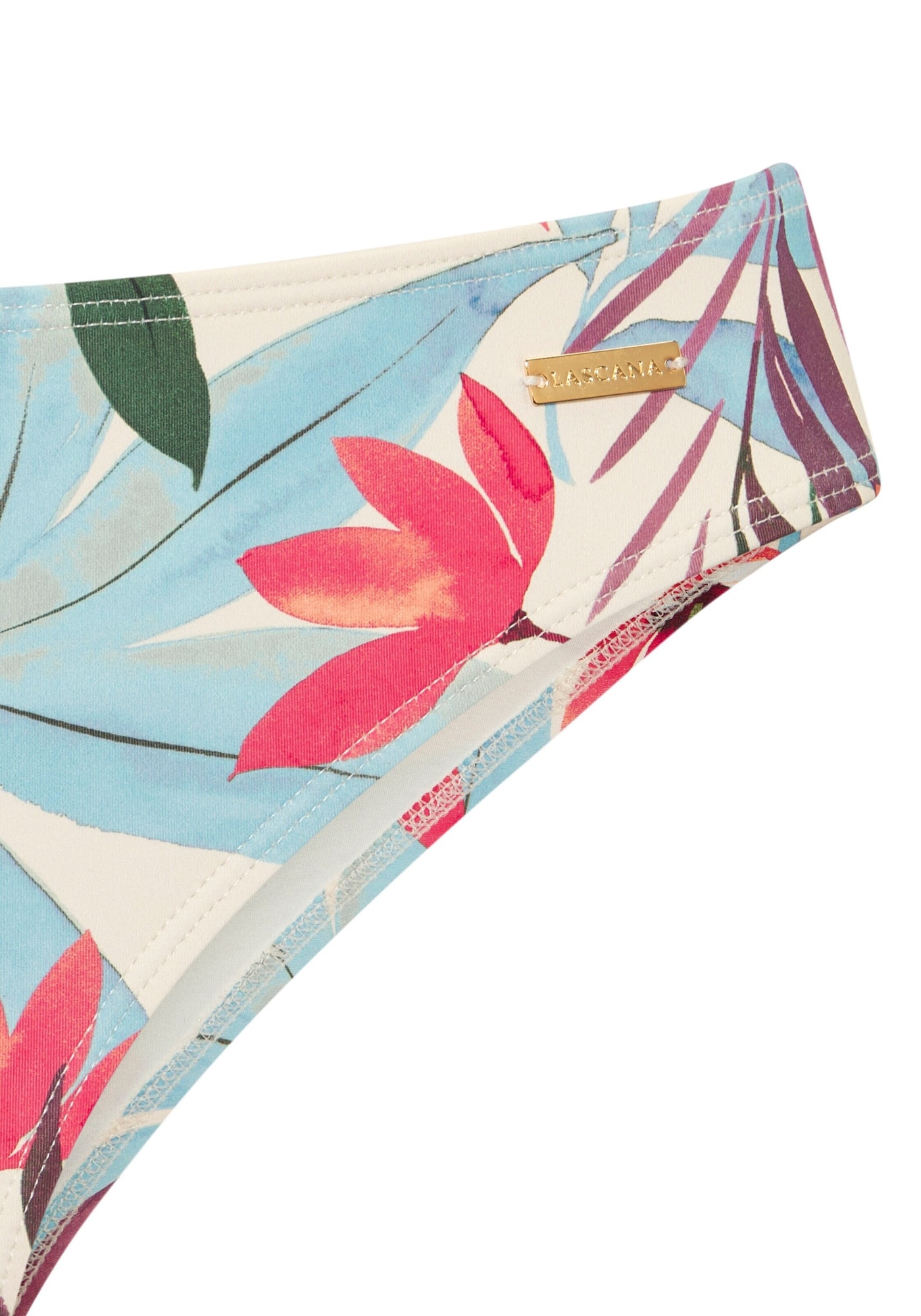 LASCANA Bikini nadrágok  krém / világoskék / lila / narancs termék 2. képe