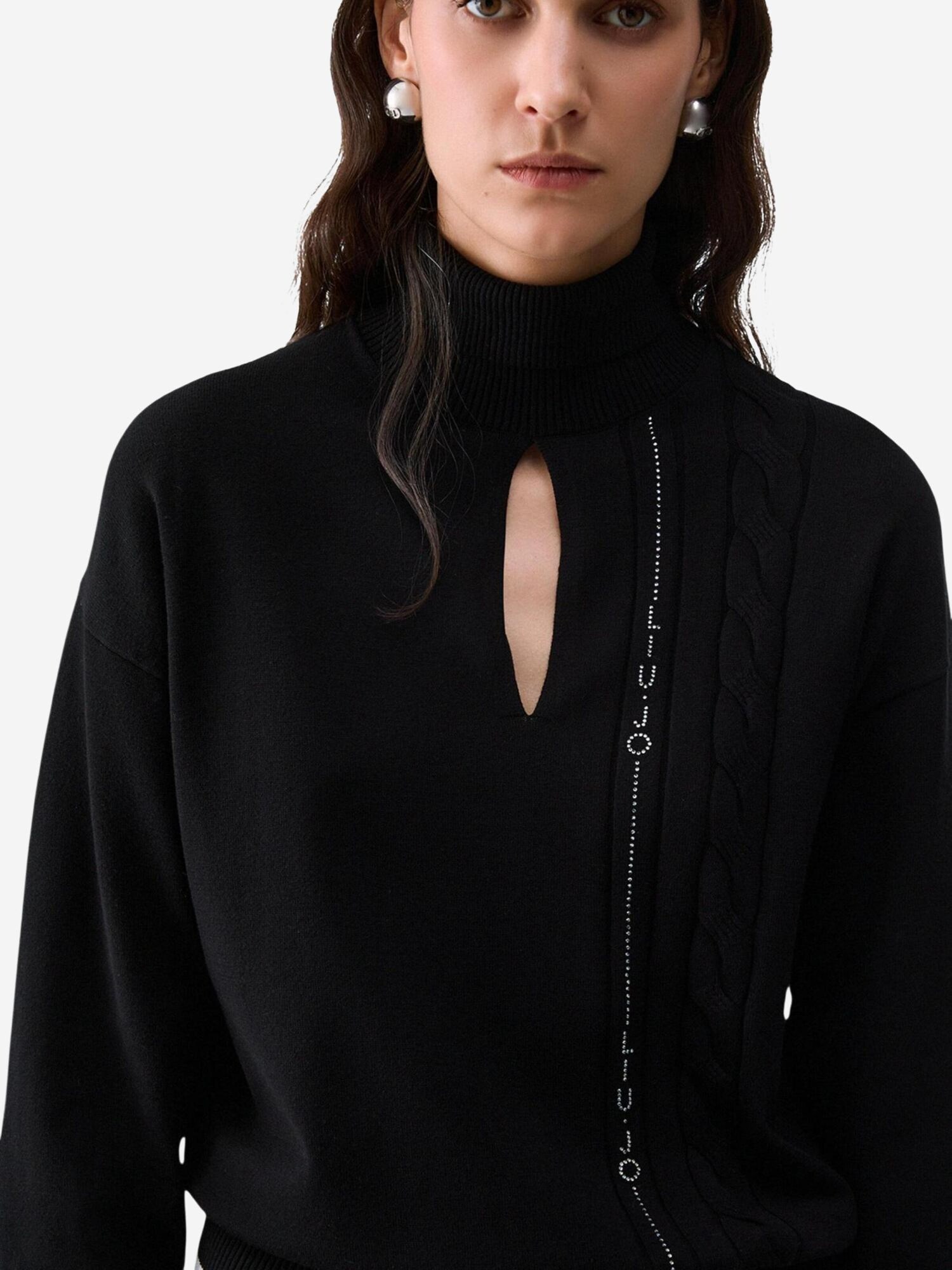 Liu Jo Jersey  negro / blanco – imagen 12