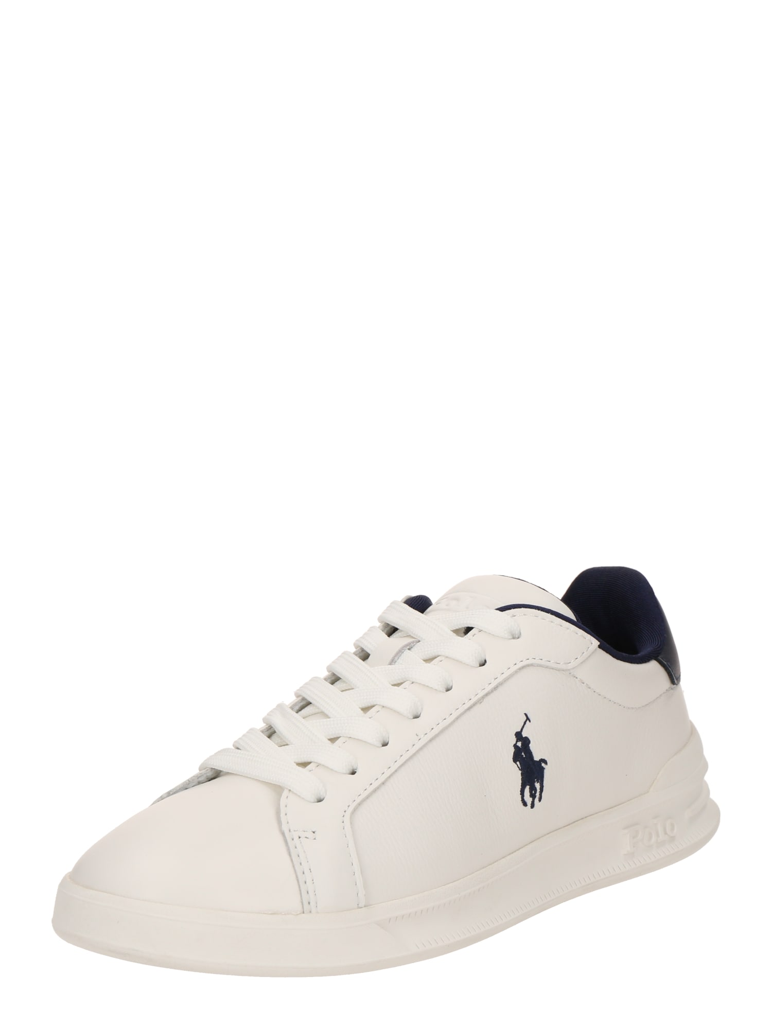 Polo Ralph Lauren Sneaker low HRT CRT II  negru / alb