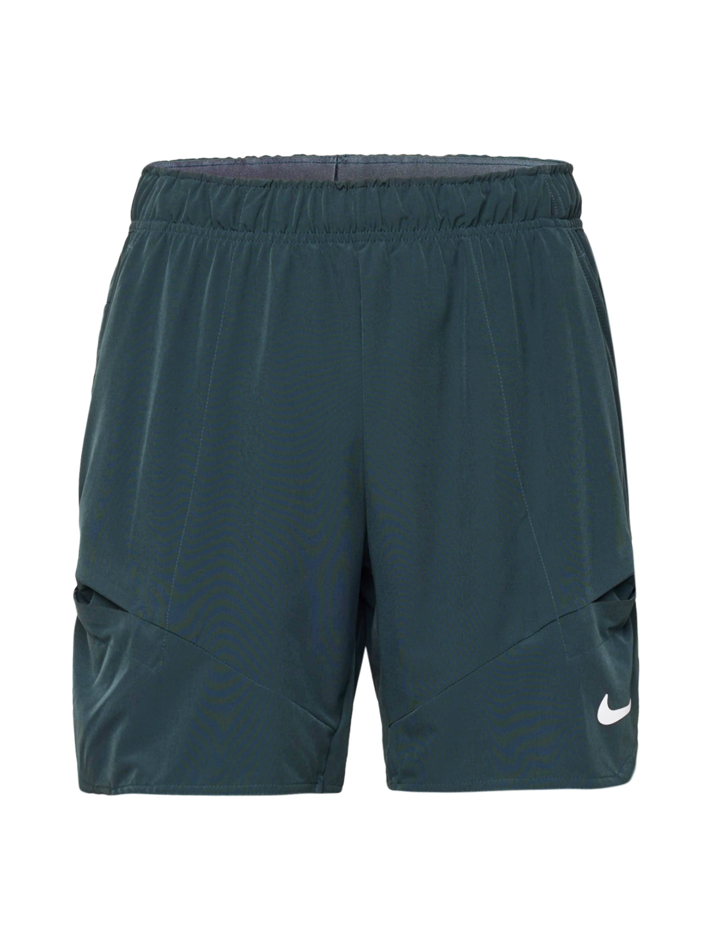 NIKE Sportske hlače  kraljevski zelena / bijela