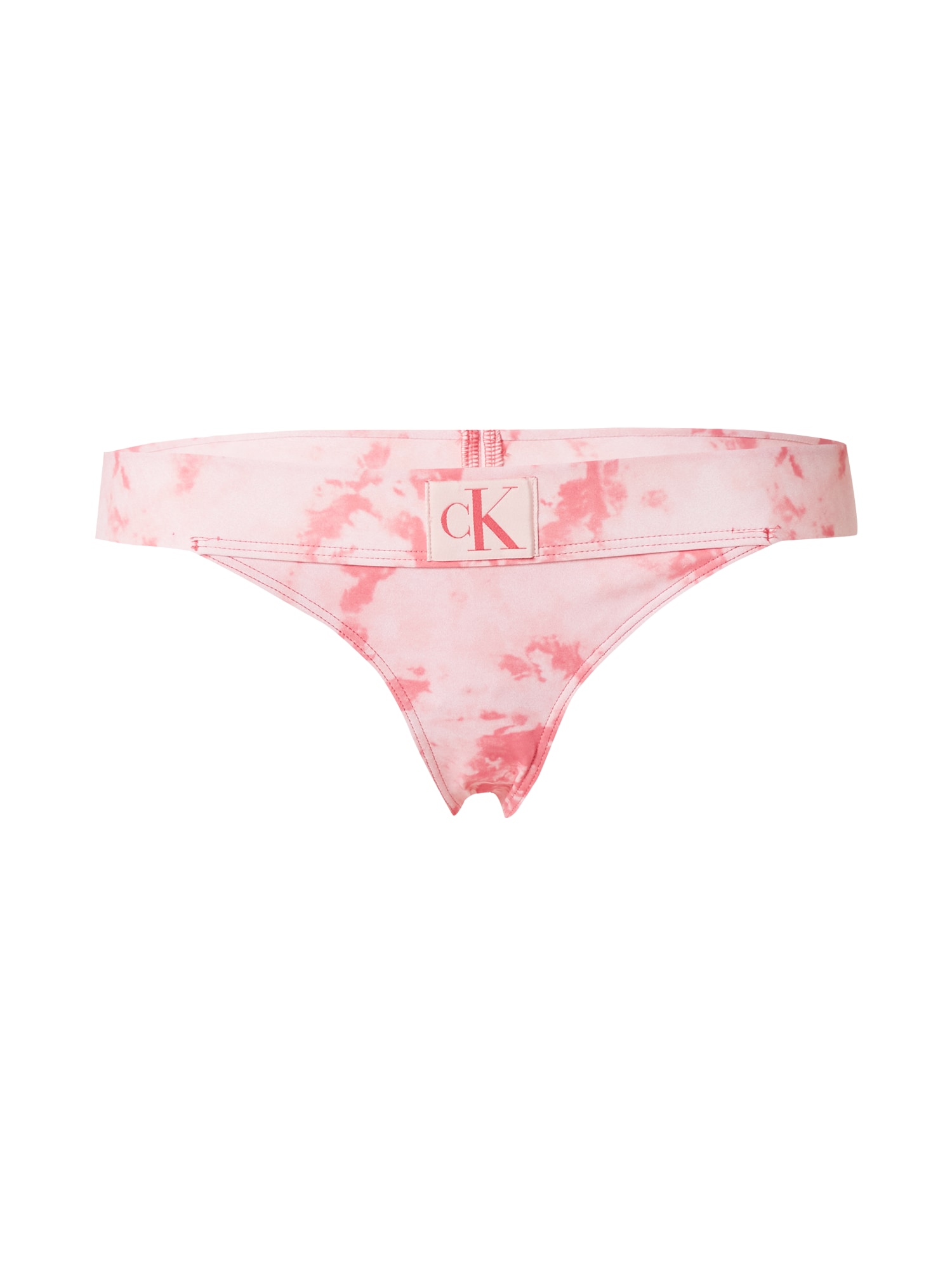Calvin Klein Swimwear Bikini hlačke  pastelno roza / temno roza / svetlo rdeča