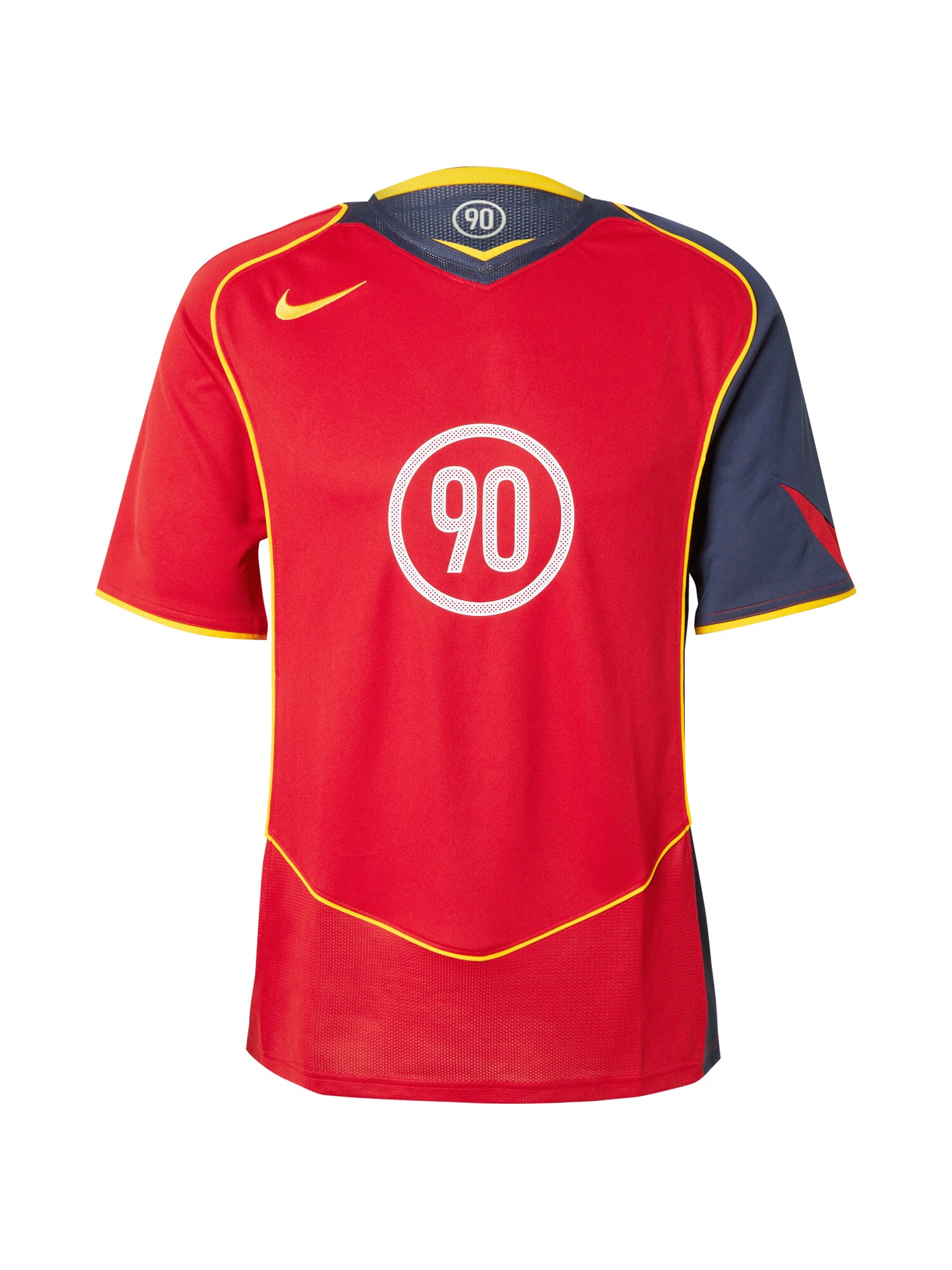 Nike Sportswear Póló 'Total90'  sötétkék / sárga / piros / fehér akciós termékkép 1