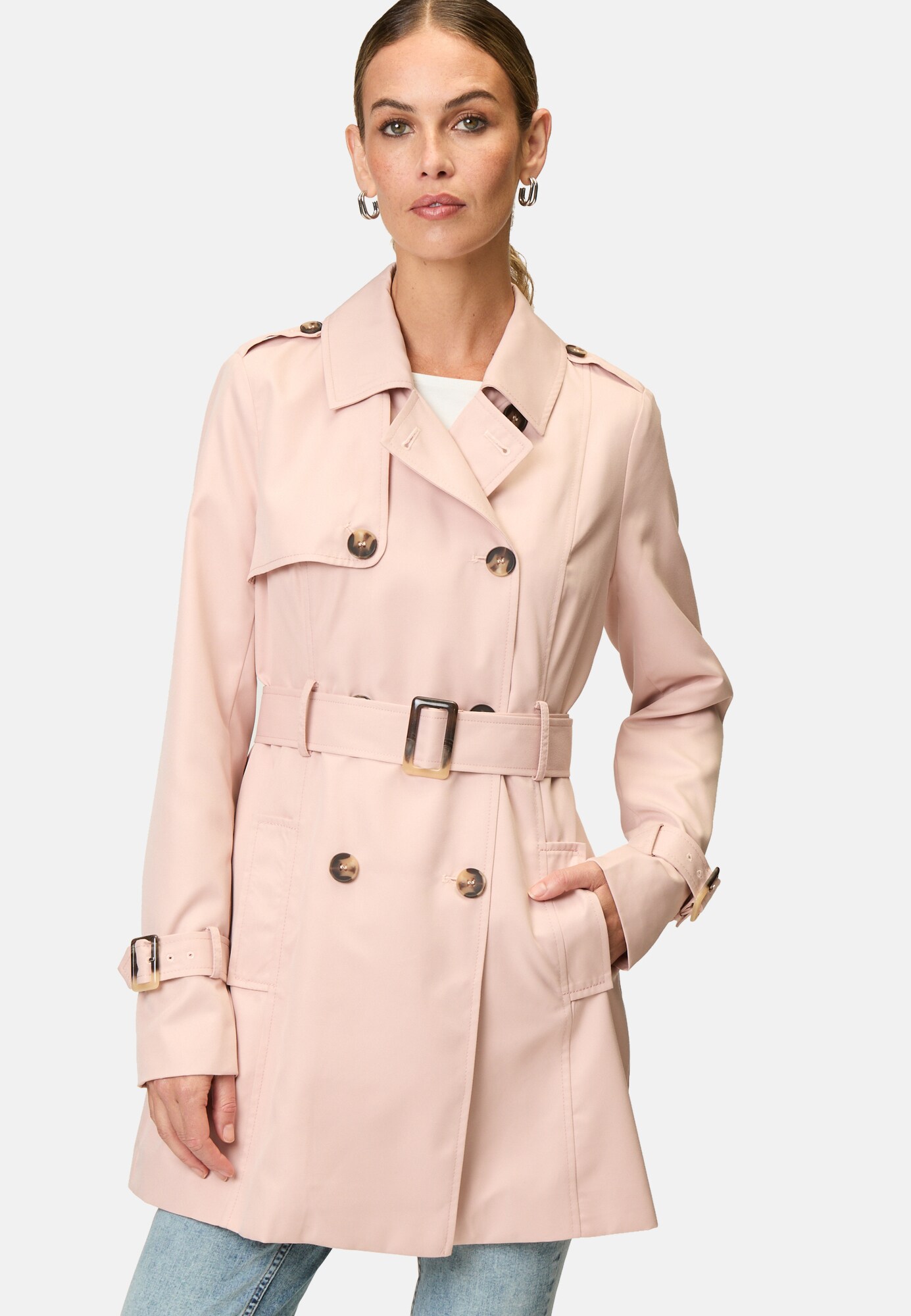 Thumbnail - Trenchcoat mit Bindegürtel