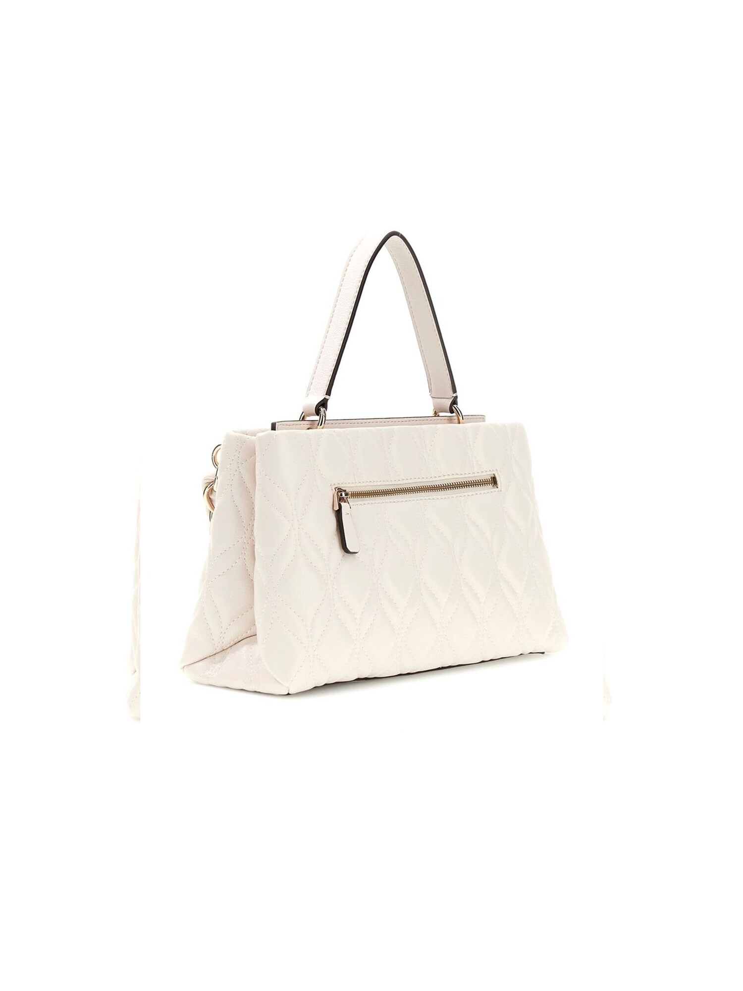 GUESS Bolso de mano 'Maxine 2 Comp Satchel'  offwhite – imagen 3