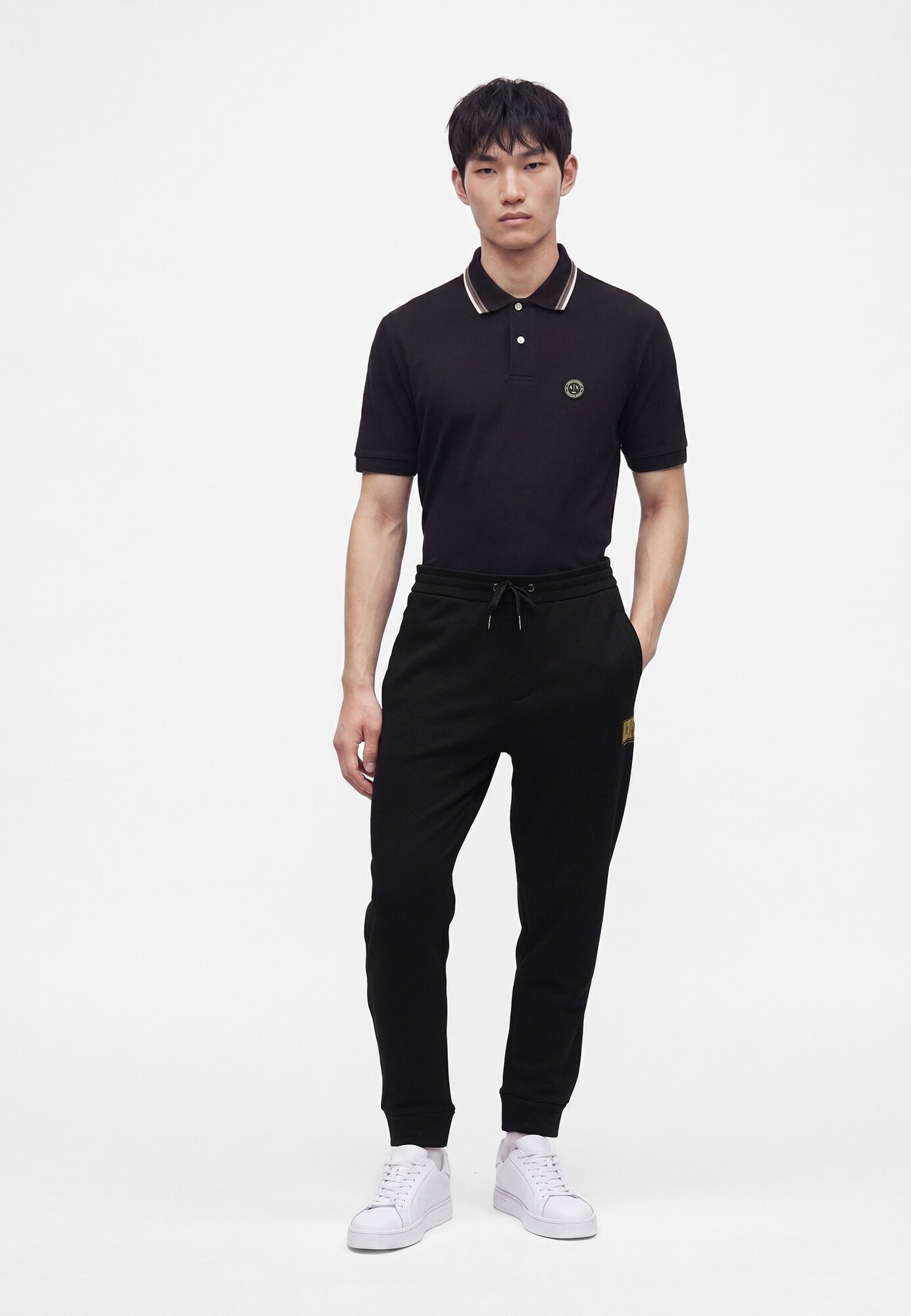 ARMANI EXCHANGE Pantalón  negro – imagen 3