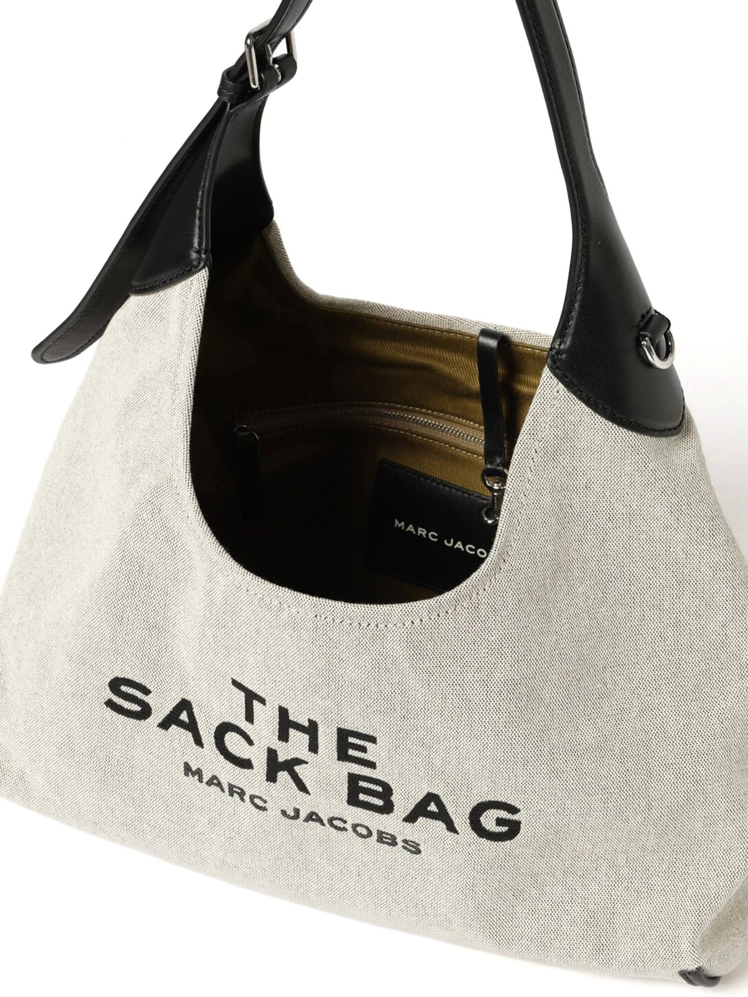 Marc Jacobs Bolso de mano 'Belted Sack'  gris – imagen 3